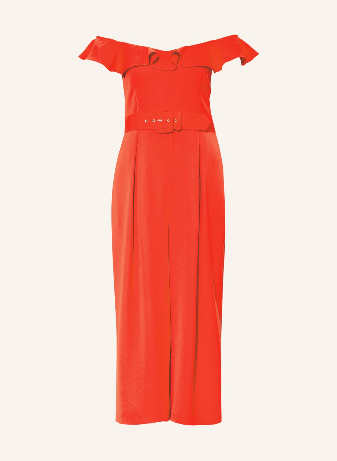 Image of Phase Eight Jumpsuit Tazanna Mit Volants rot