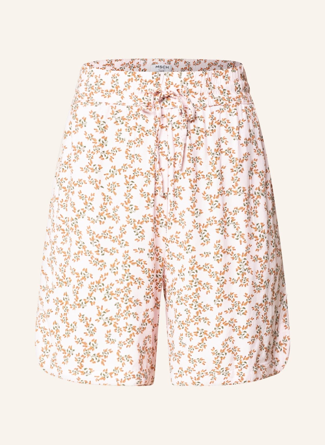 Image of Moss Copenhagen Shorts Ovina Morocco orange