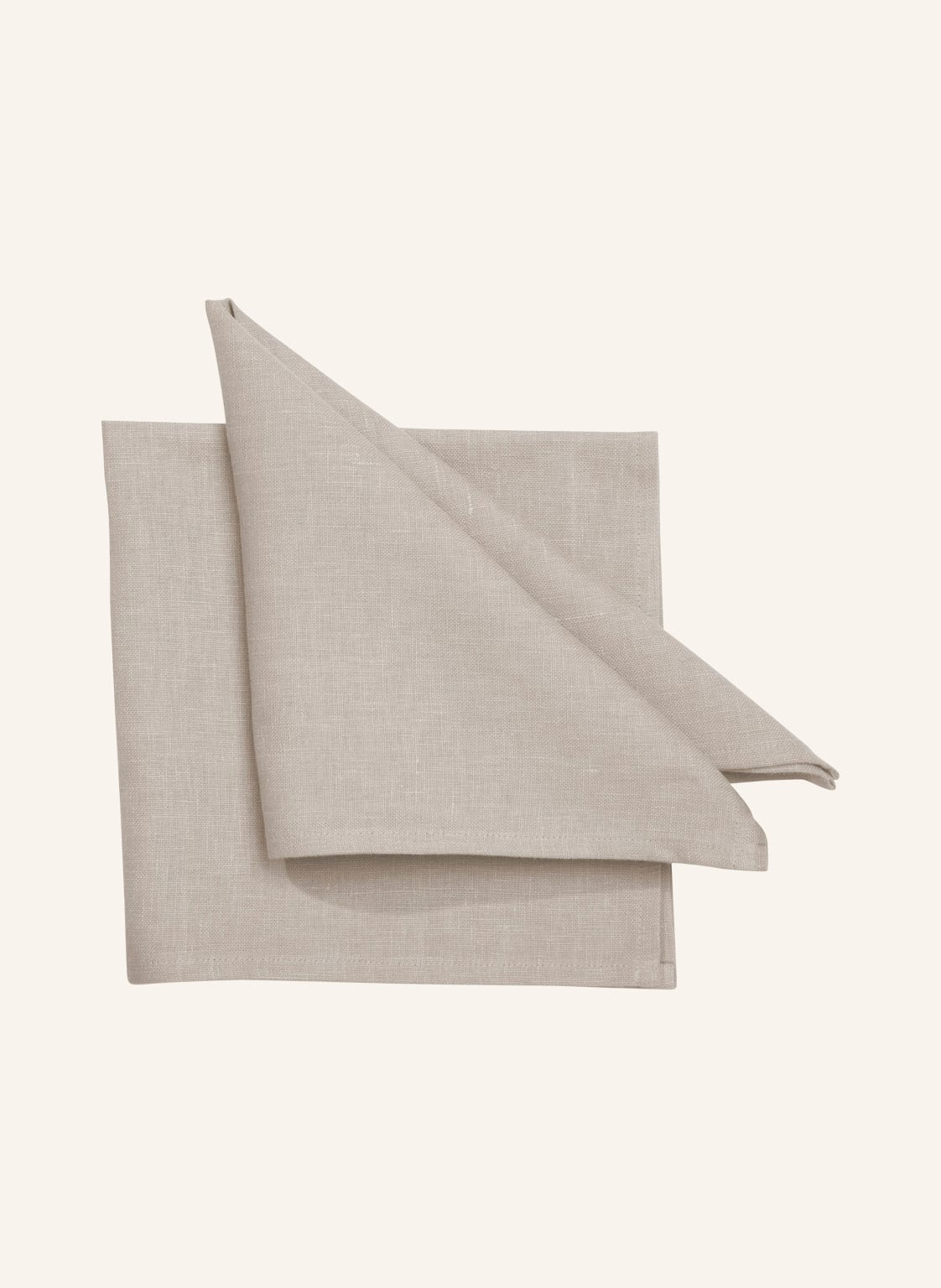Image of Pichler 2er-Set Stoffservietten beige
