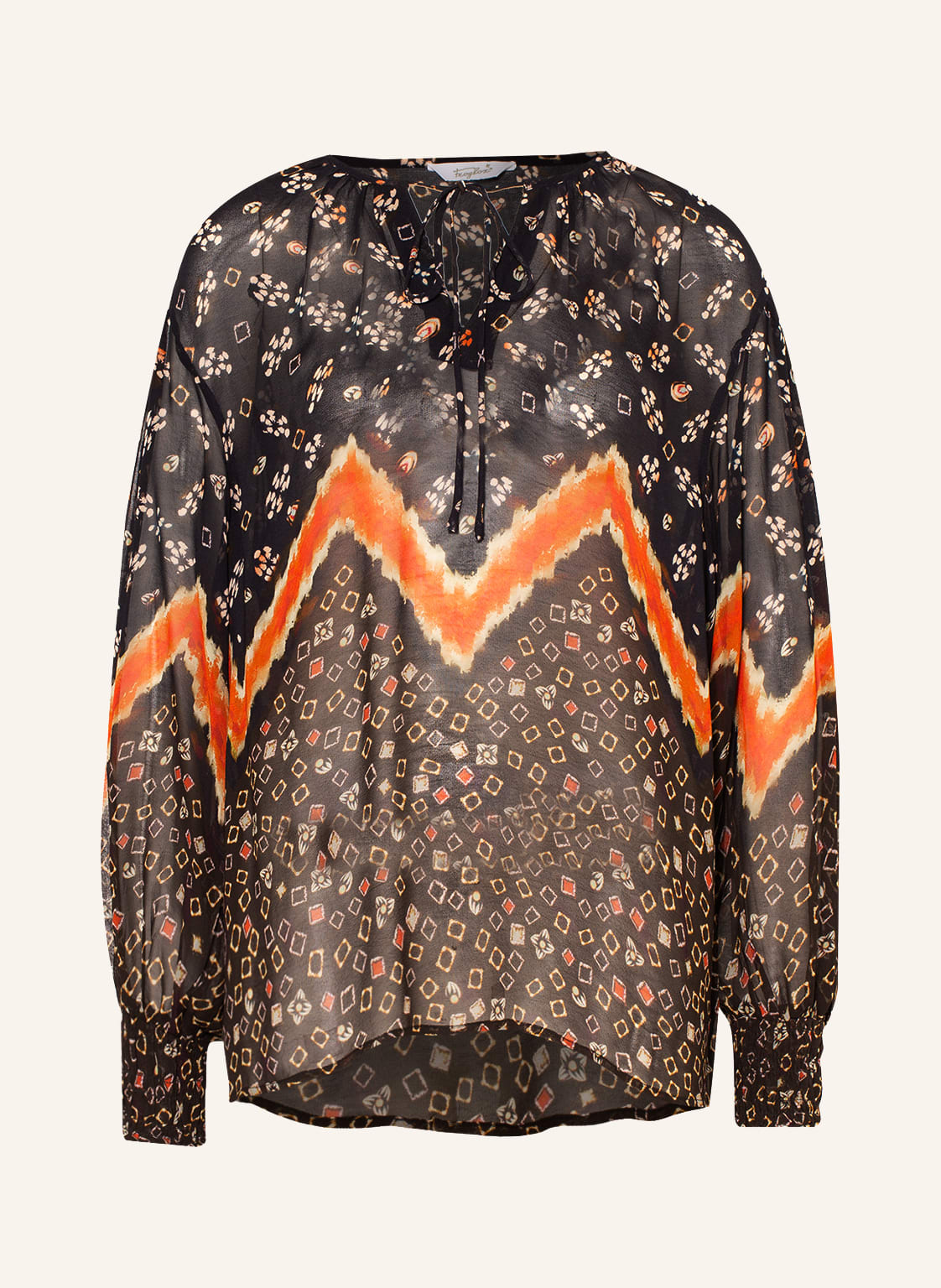 Image of Frogbox Blusenshirt schwarz