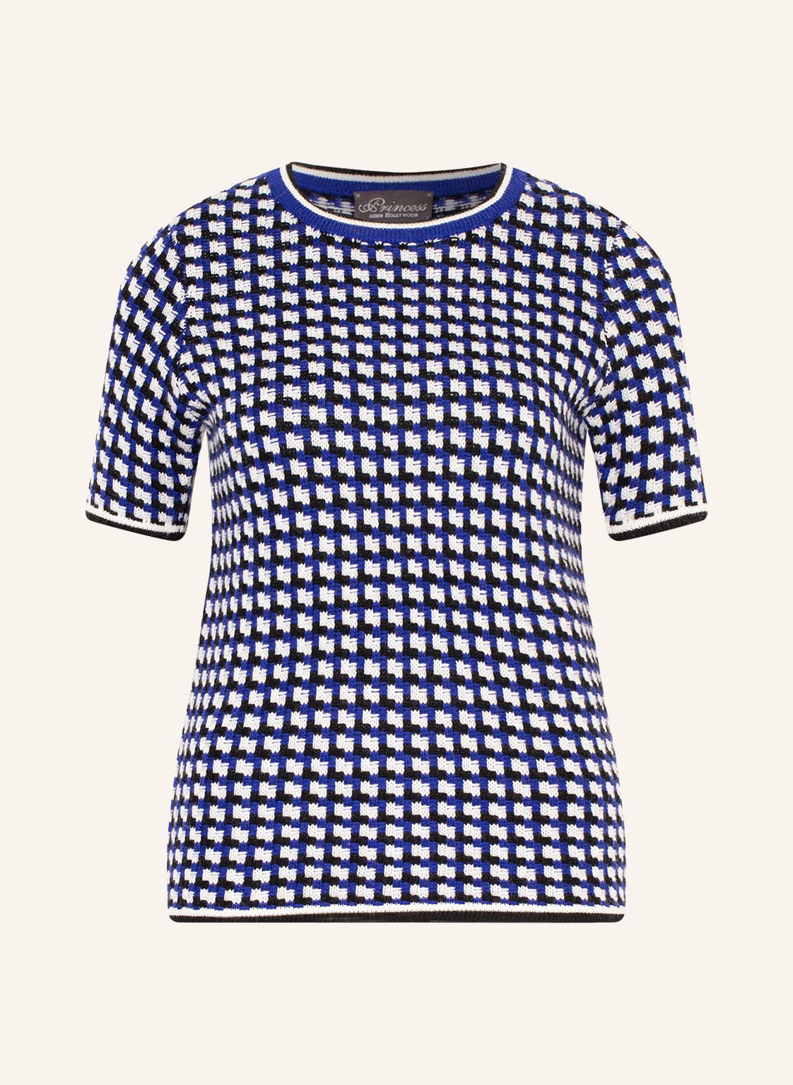 Image of Princess Goes Hollywood Kurzarm-Pullover blau