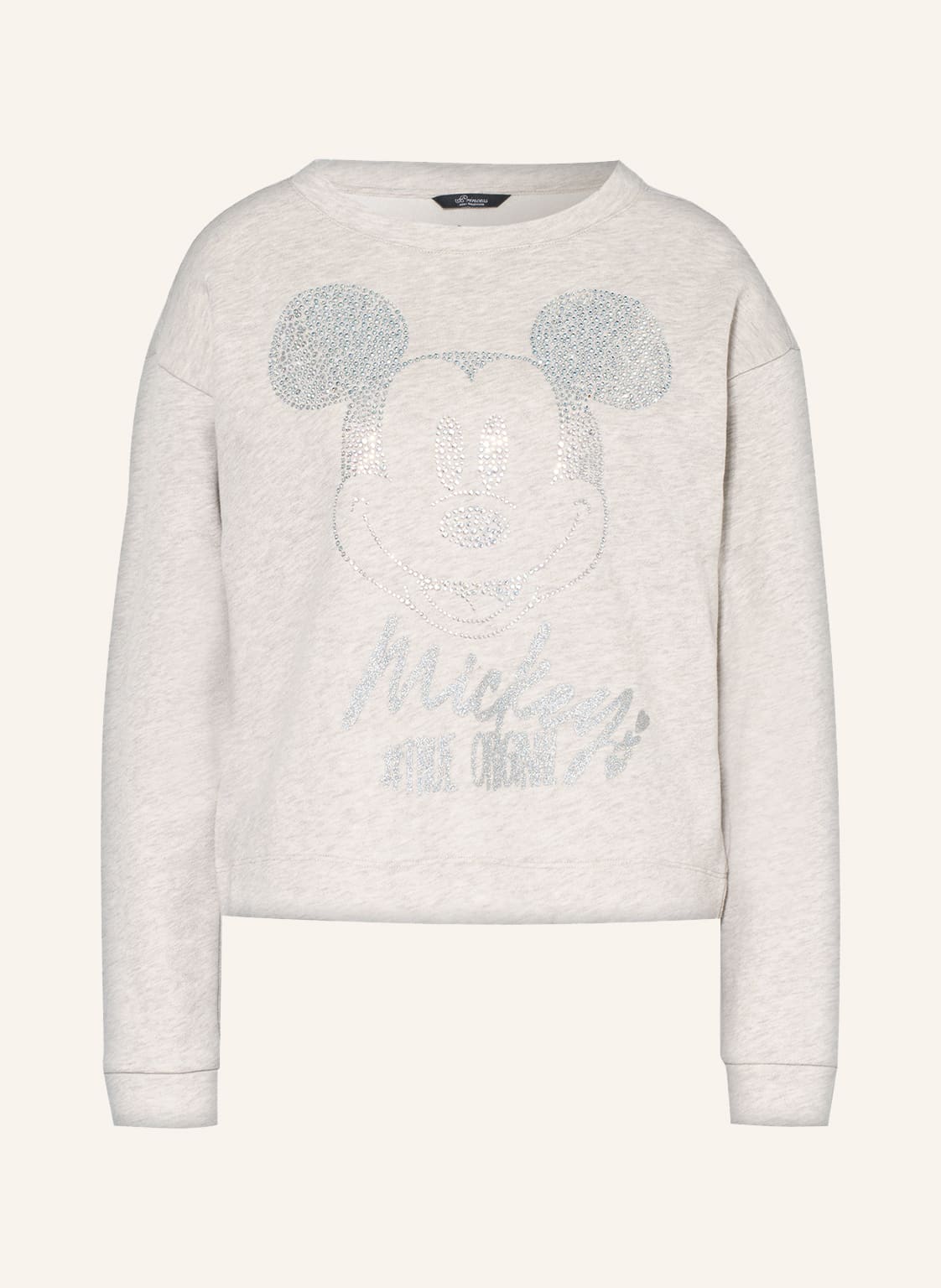 Image of Princess Goes Hollywood Sweatshirt Mit Schmucksteinen beige