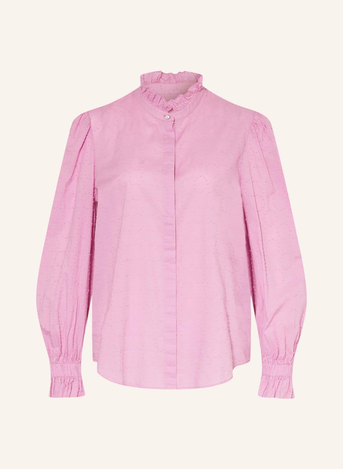 Image of Boss Bluse Bellina Mit Rüschen rosa