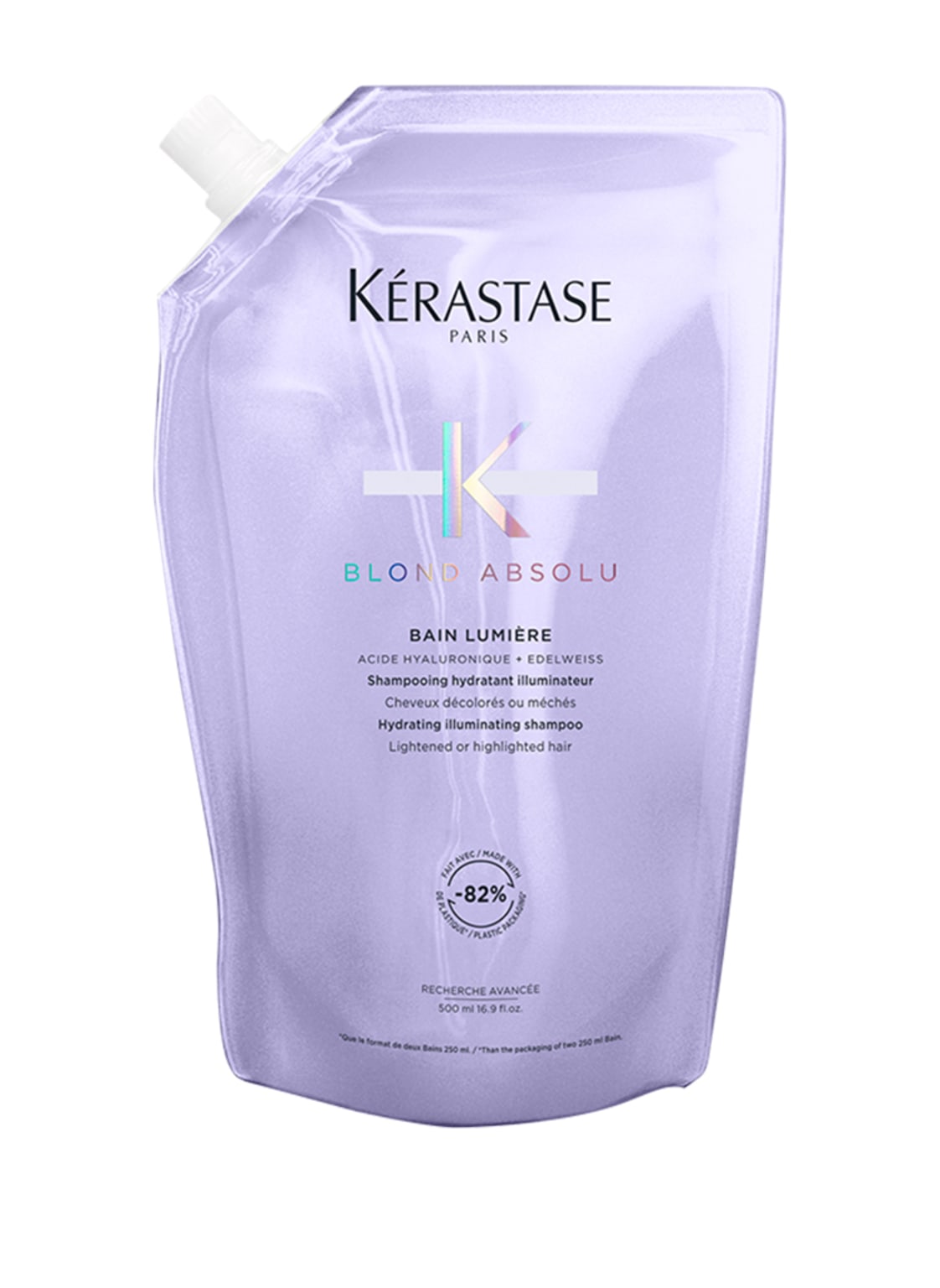 Image of Kérastase Blond Absolu Refill Bain Lumière Shampoo 500 ml