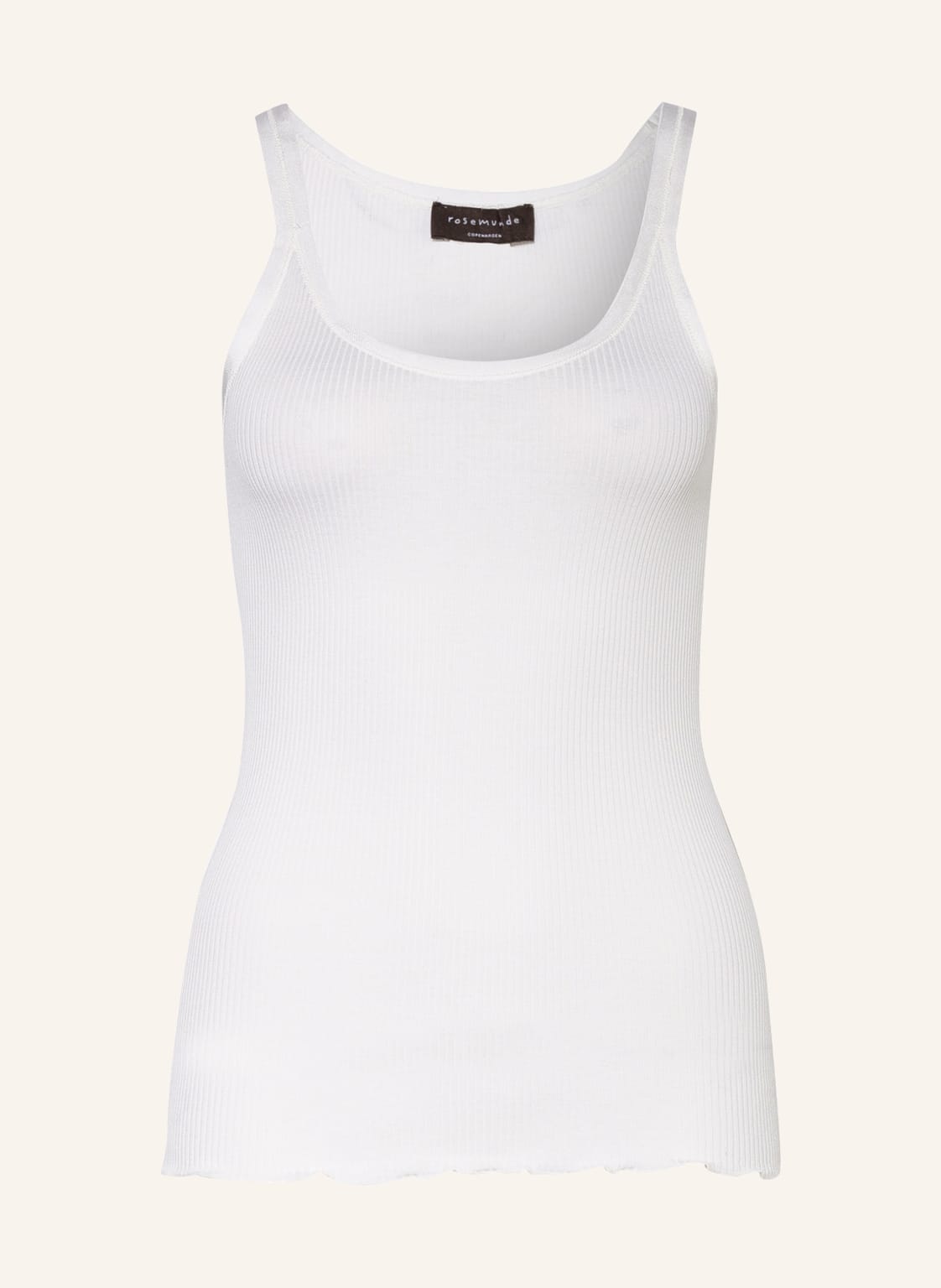 Image of Rosemunde Seidentop Belle weiss