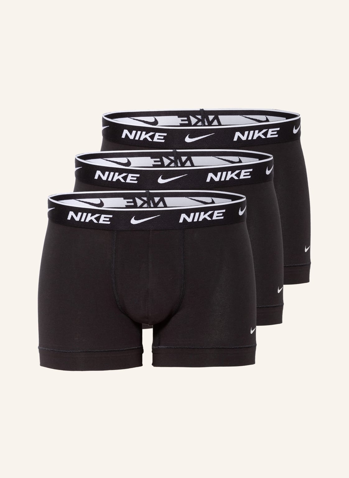 Image of Nike 3er-Pack Boxershorts Everyday schwarz