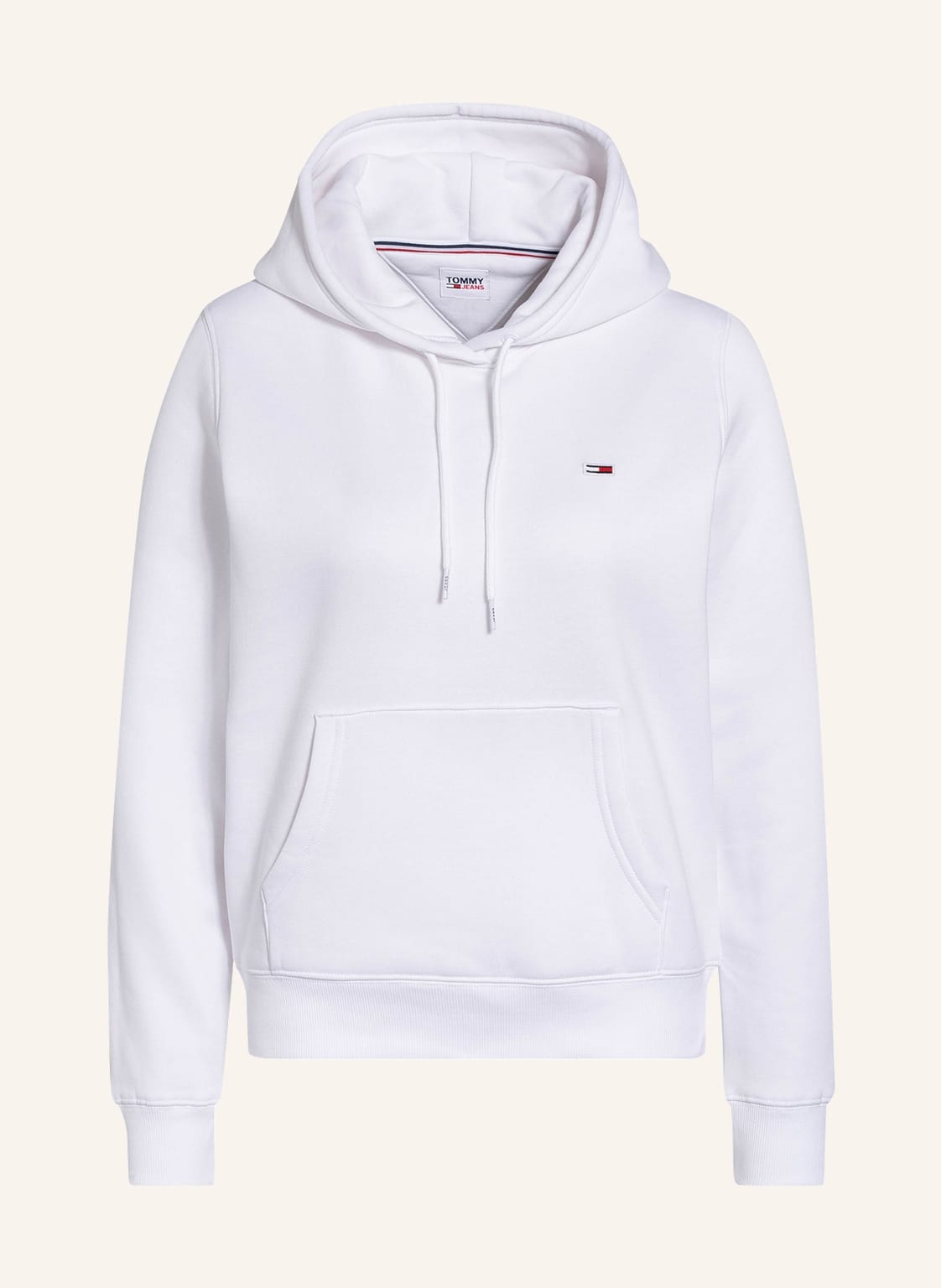 Image of Tommy Jeans Hoodie weiss