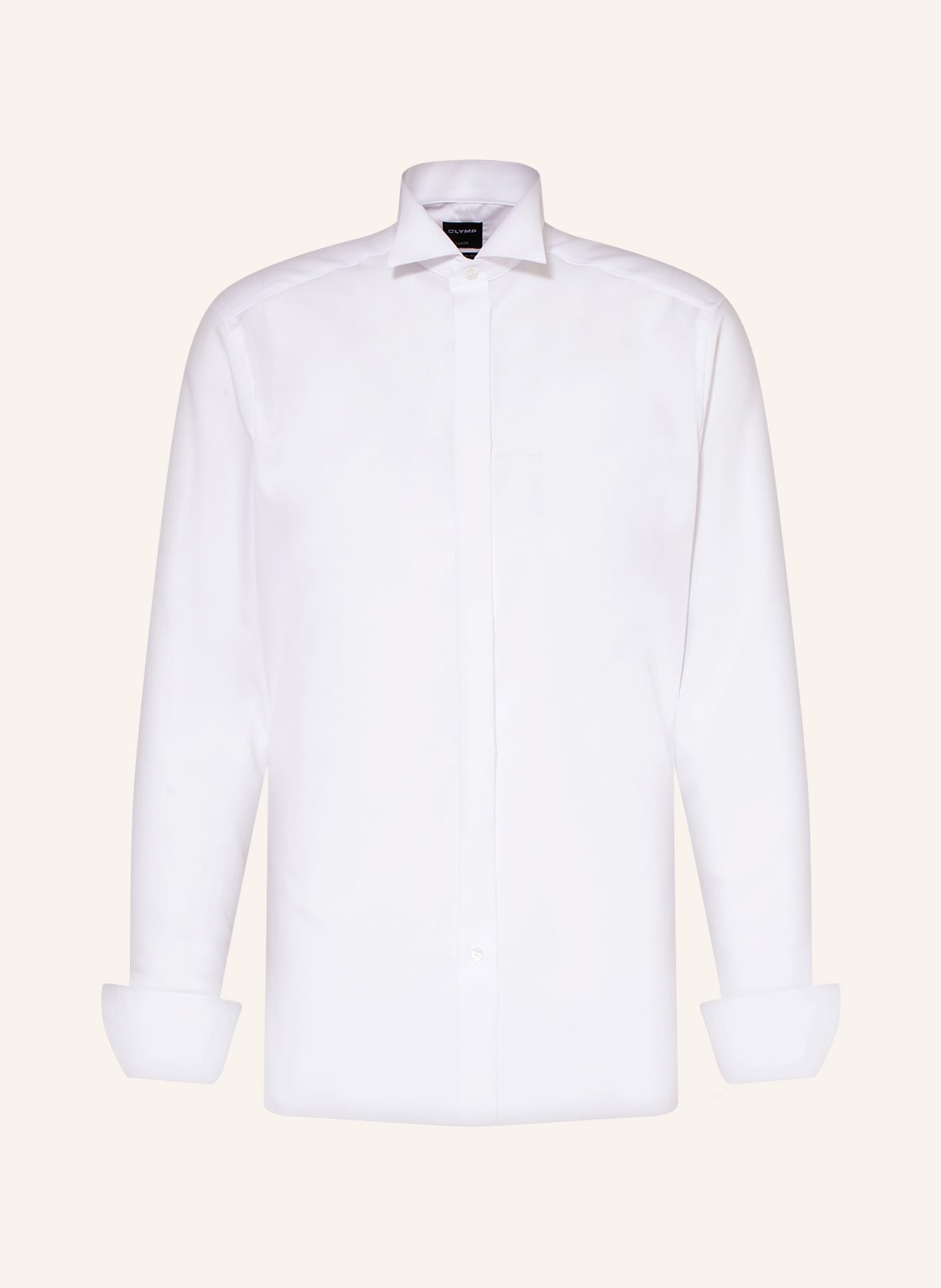 Image of Olymp Hemd Luxor Modern Fit Mit Umschlagmanschette weiss