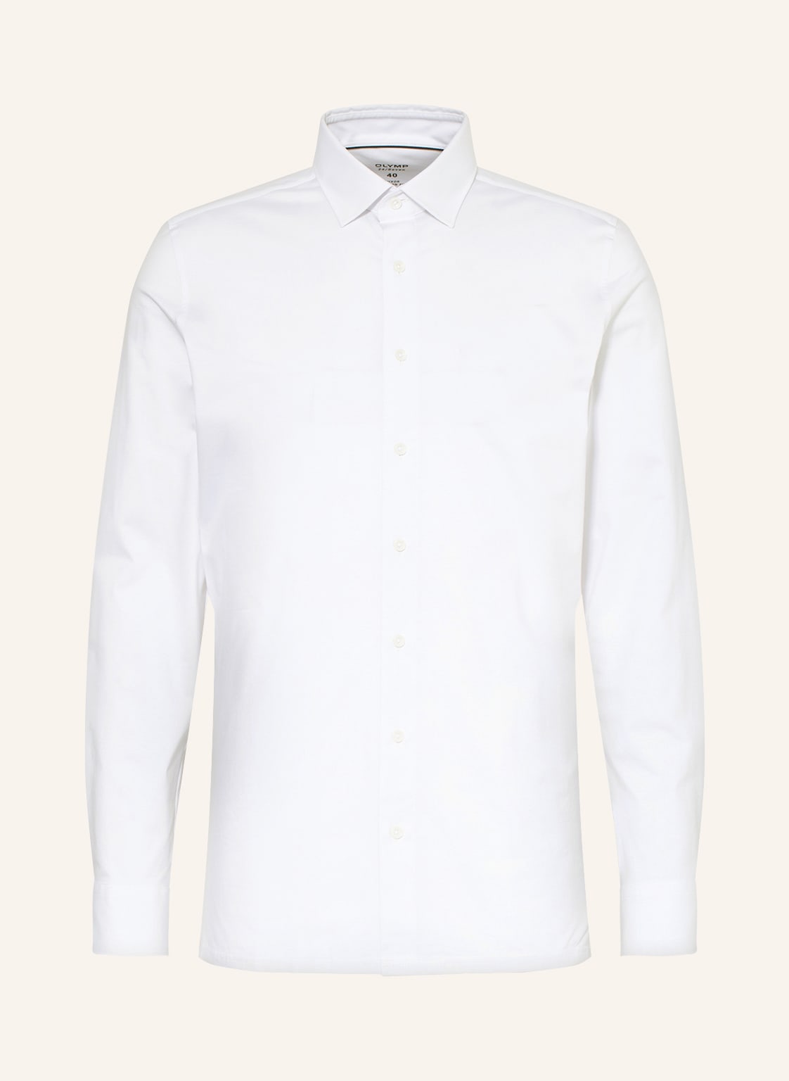 Image of Olymp Jerseyhemd Luxor 24/Seven Modern Fit weiss
