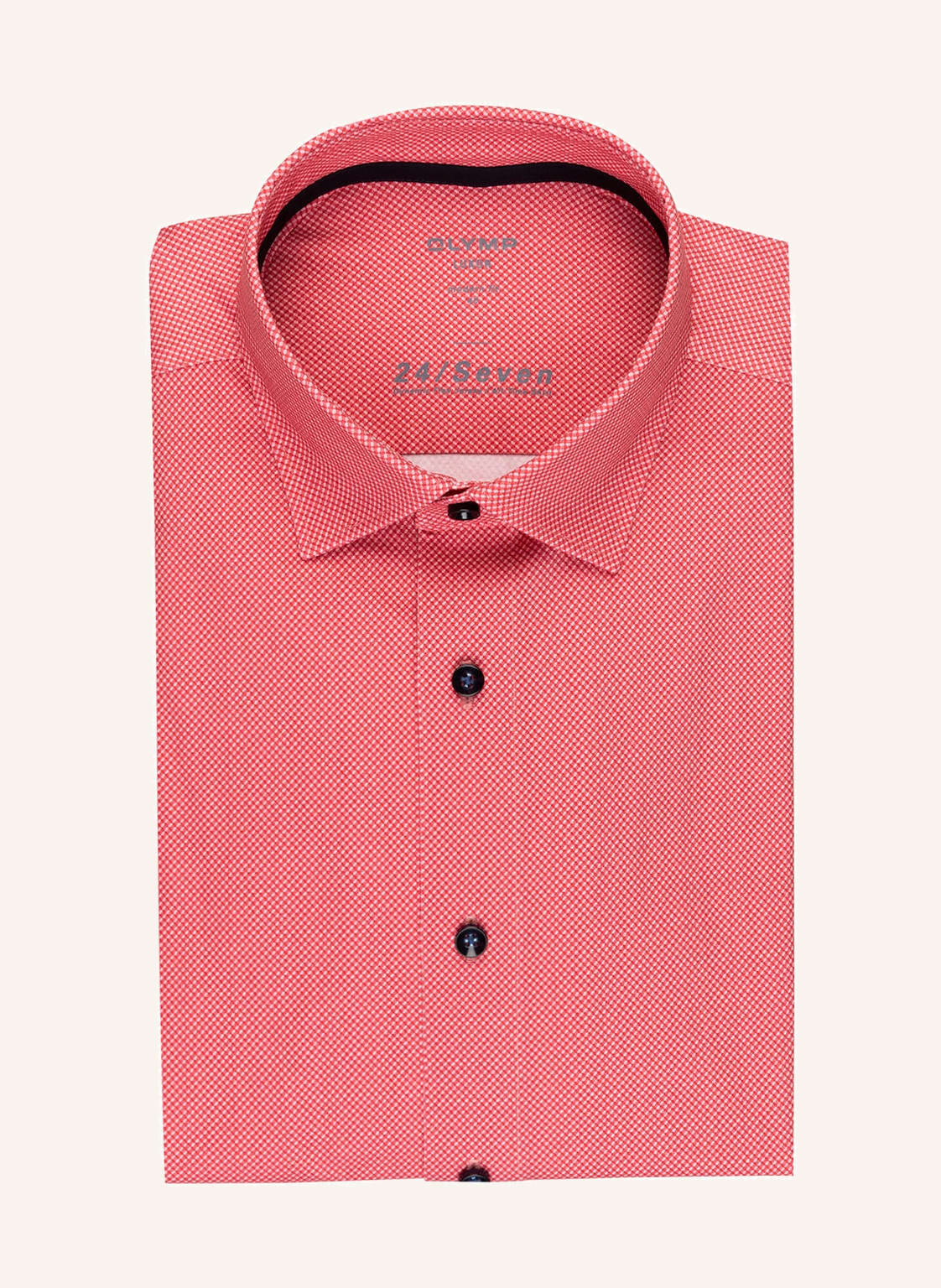 Image of Olymp Hemd Luxor 24/Seven Modern Fit rot