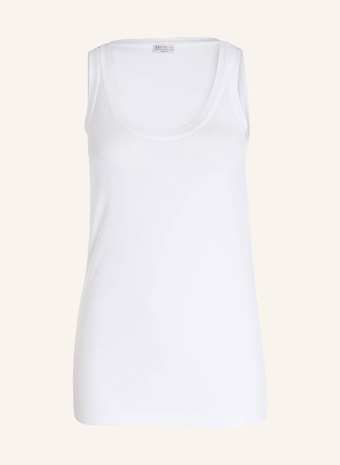 Image of Brunello Cucinelli Top weiss