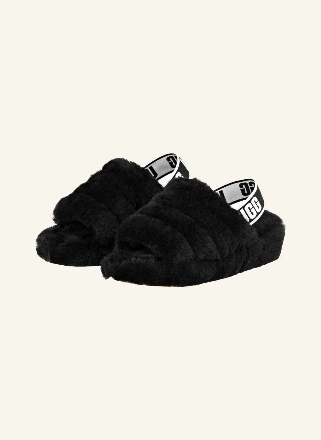 Image of Ugg Hausschuhe Fluff Yeah schwarz