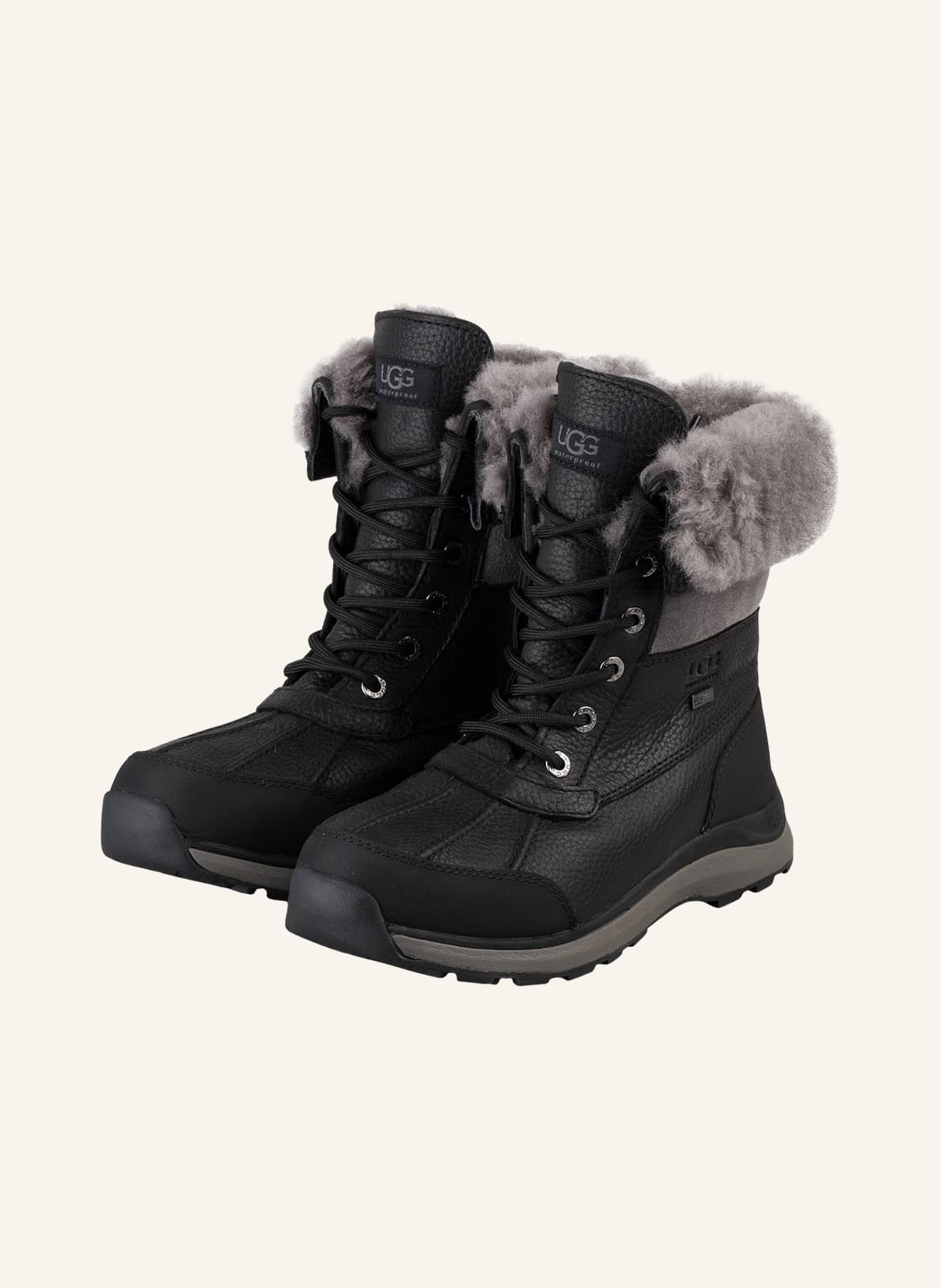 Image of Ugg Schnürboots Adirondack Iii schwarz