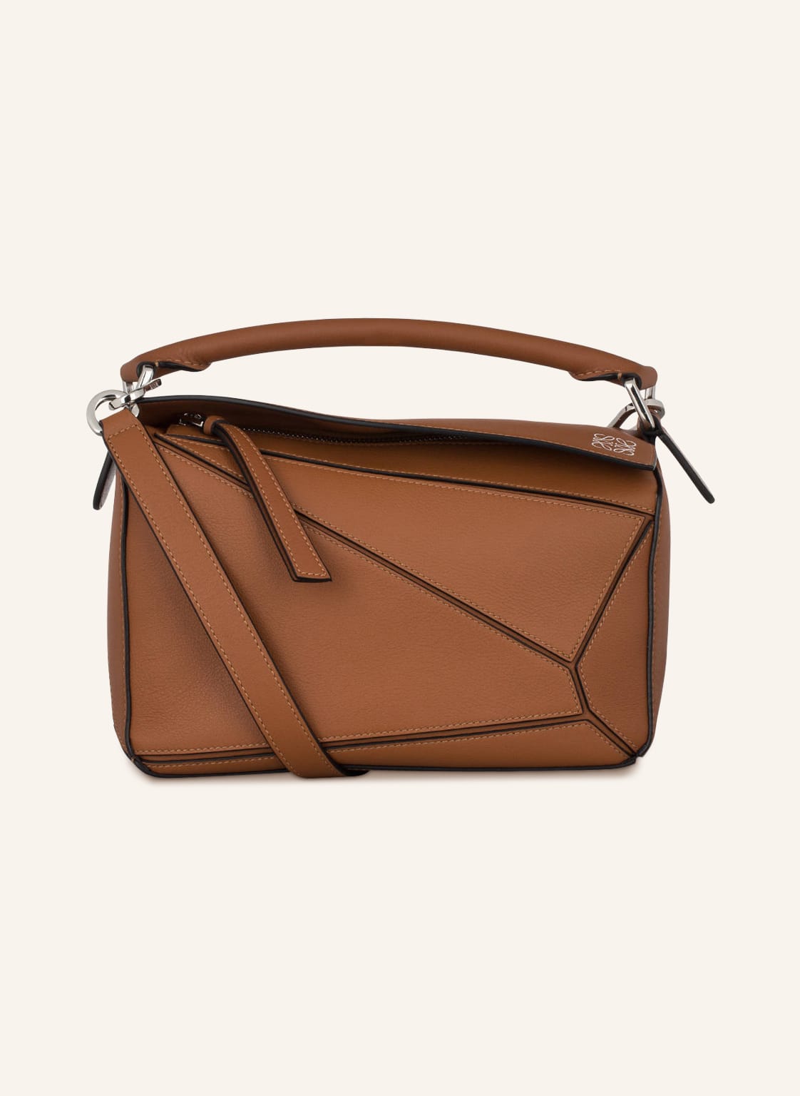 Image of Loewe Handtasche Puzzle Small braun