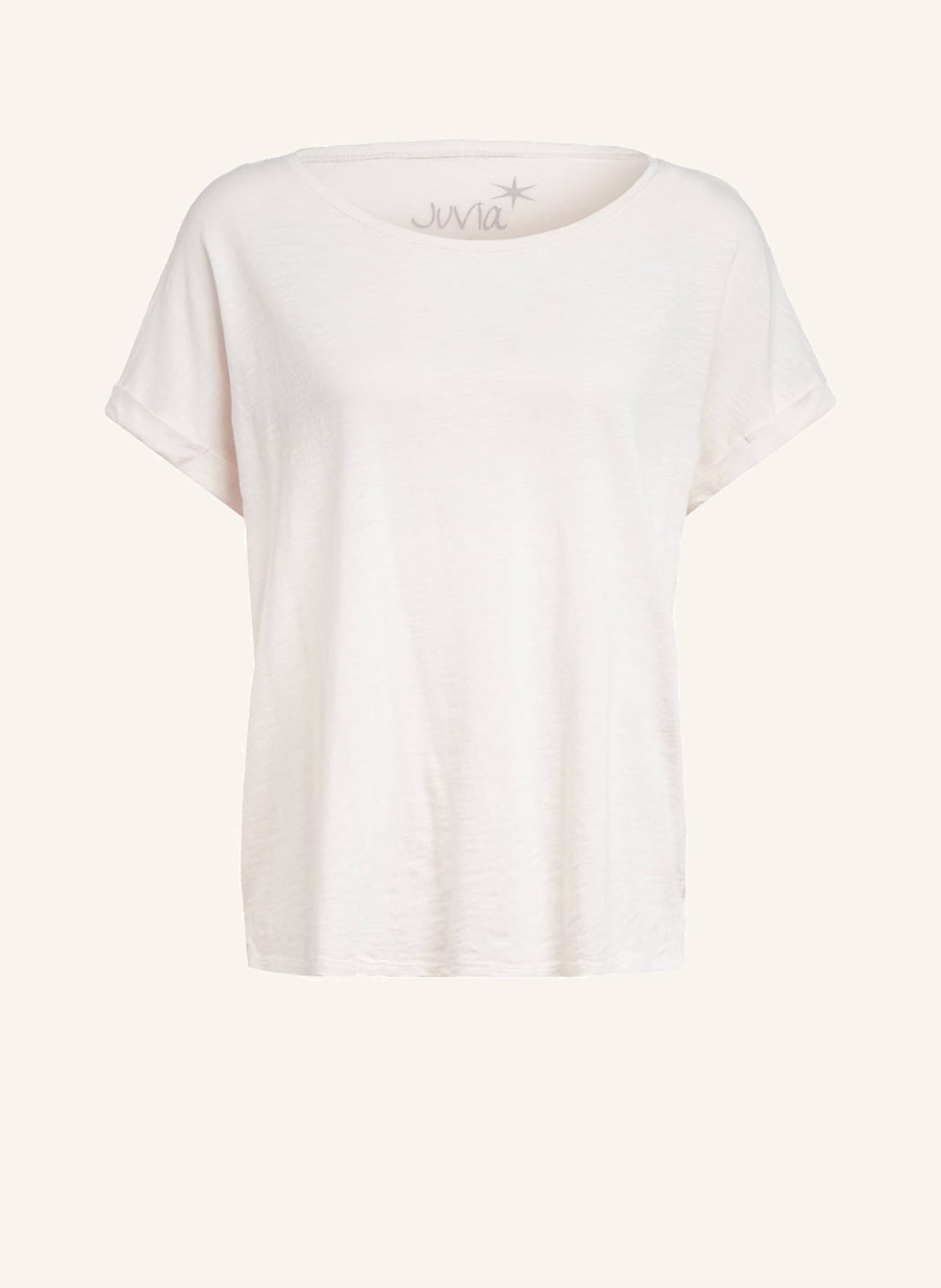 Image of Juvia T-Shirt Slub weiss