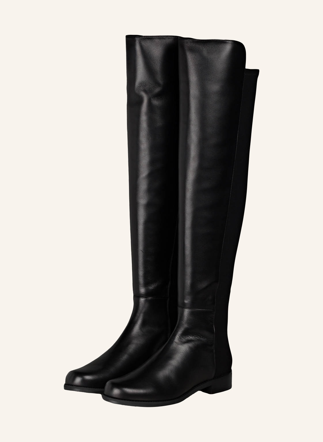 Image of Stuart Weitzman Overknee-Stiefel schwarz