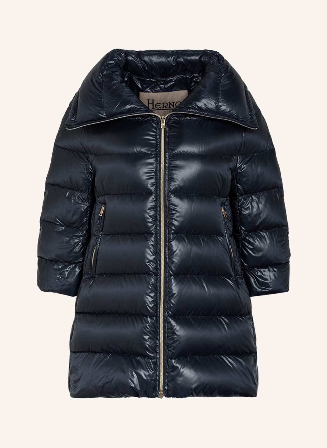 Image of Herno Daunenjacke Mit 3/4-Arm blau