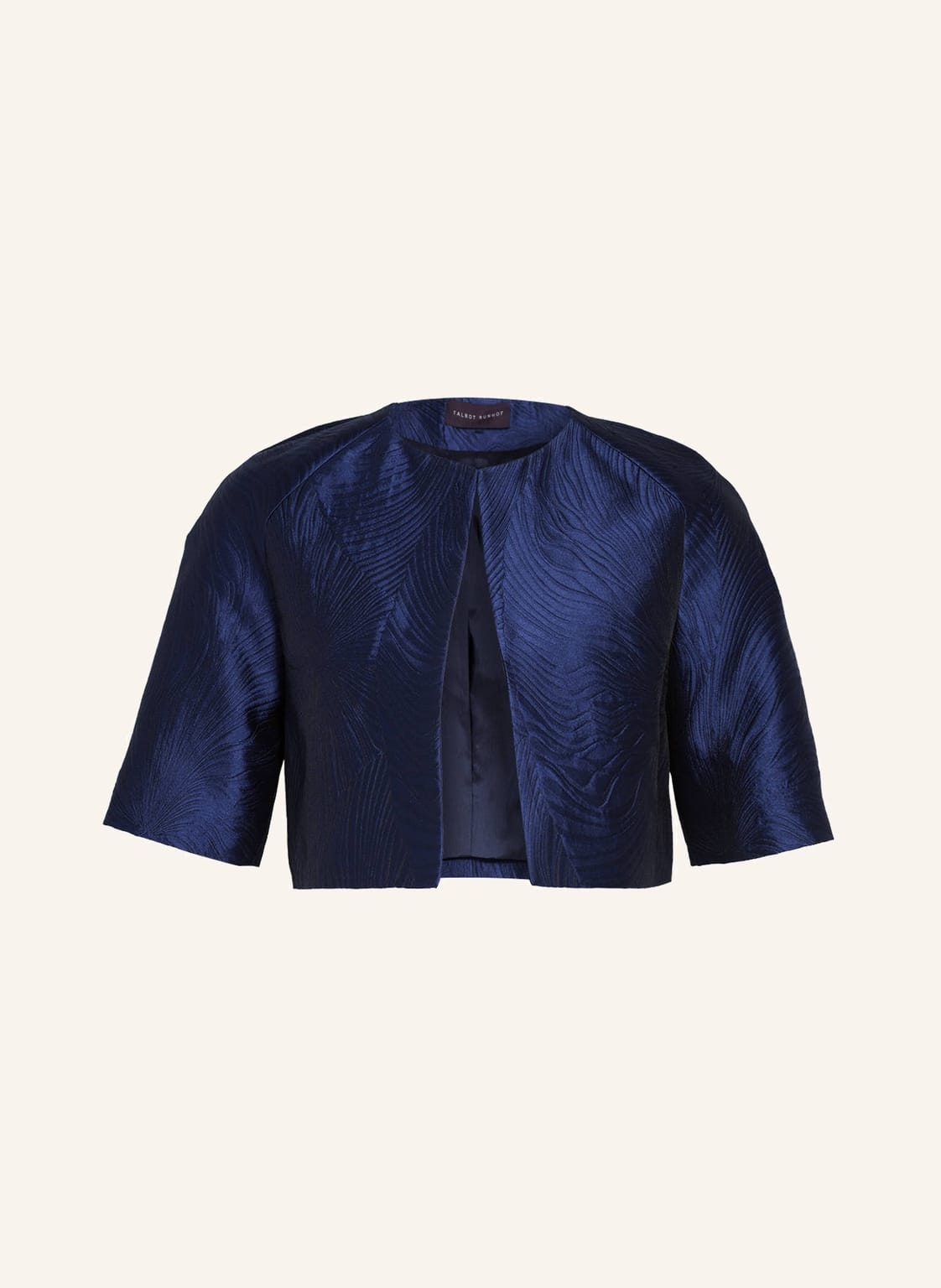 Image of Talbot Runhof Jacquard-Bolero nununu1 blau