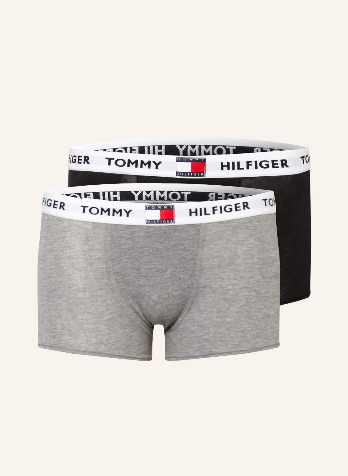 Image of Tommy Hilfiger 2er-Pack Boxershorts grau
