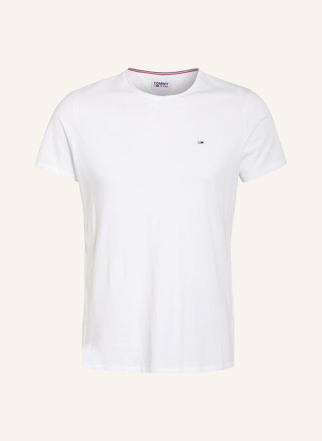 Image of Tommy Jeans T-Shirt weiss