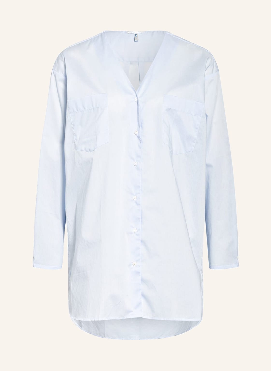 Image of Sophie Oversized-Bluse Ope blau