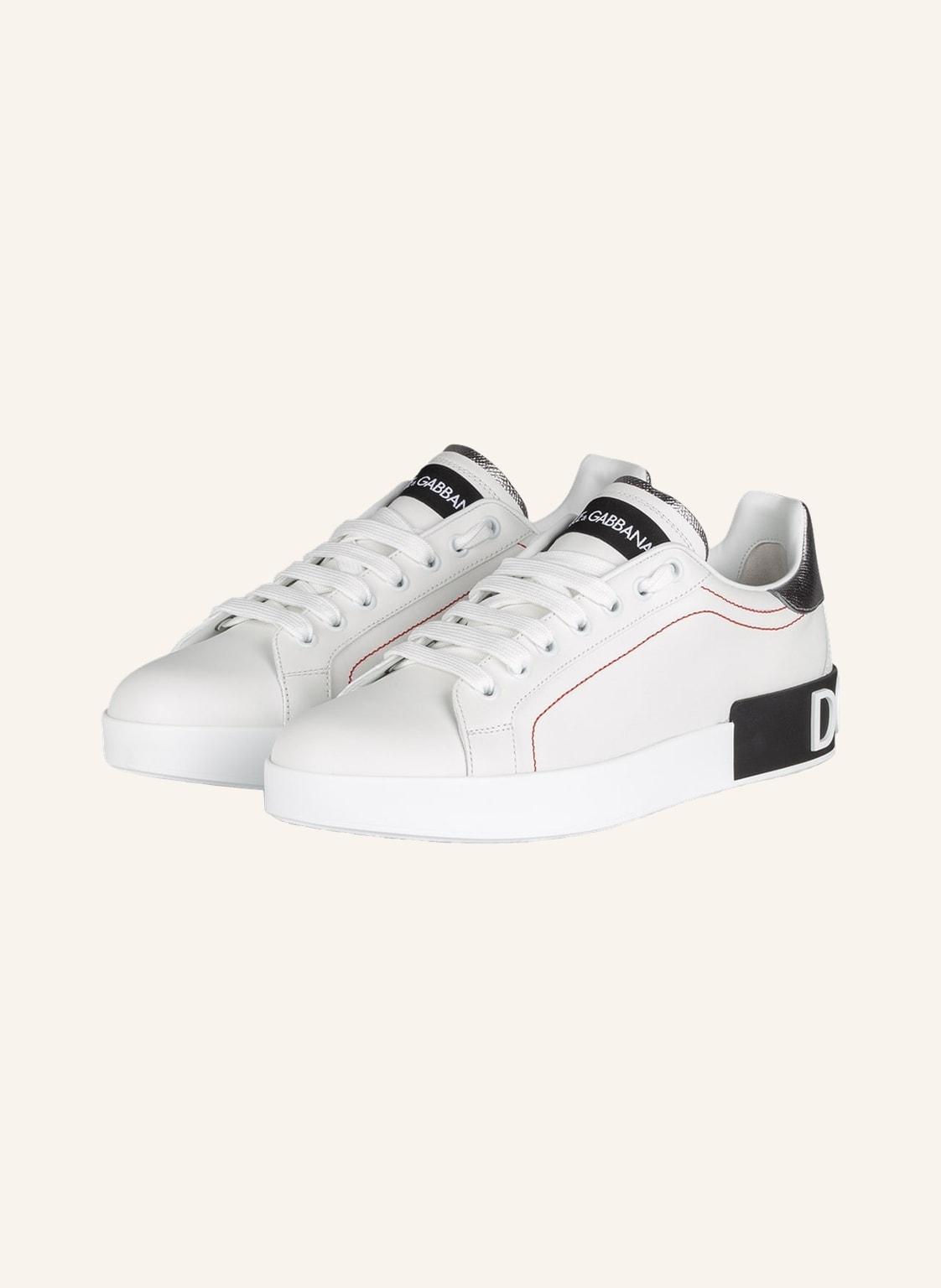 Image of Dolce & Gabbana Sneaker Portofino weiss