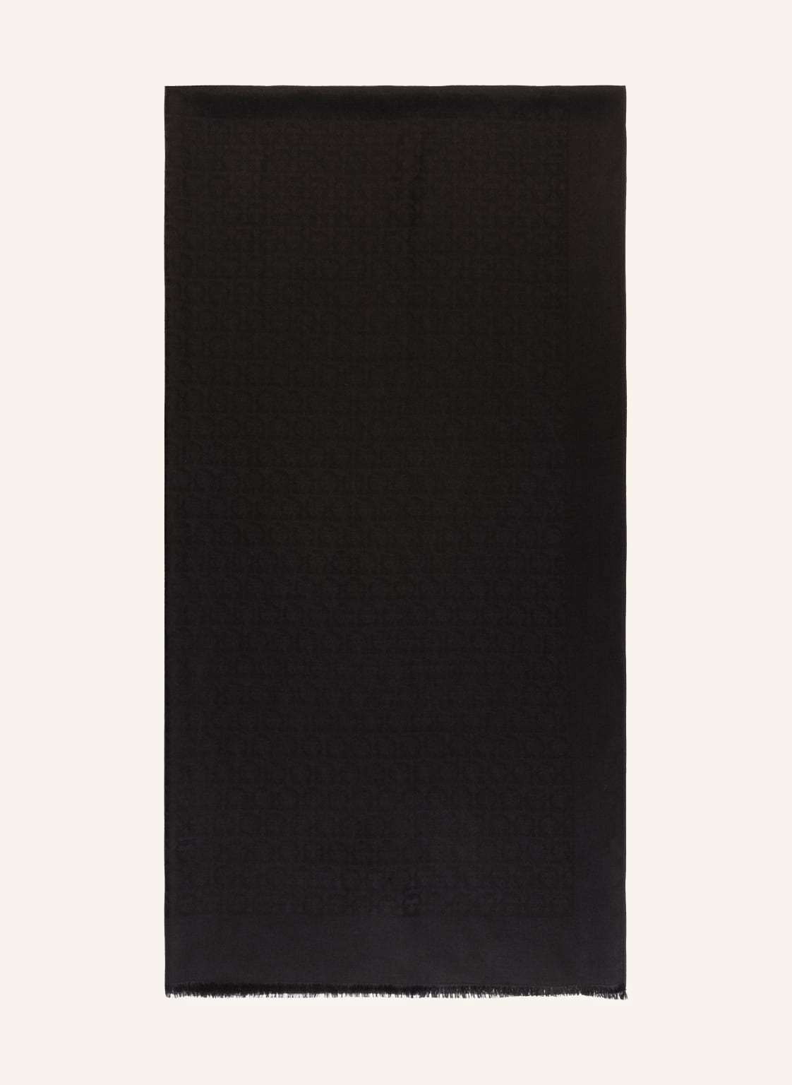 Image of Ferragamo Seidenschal schwarz