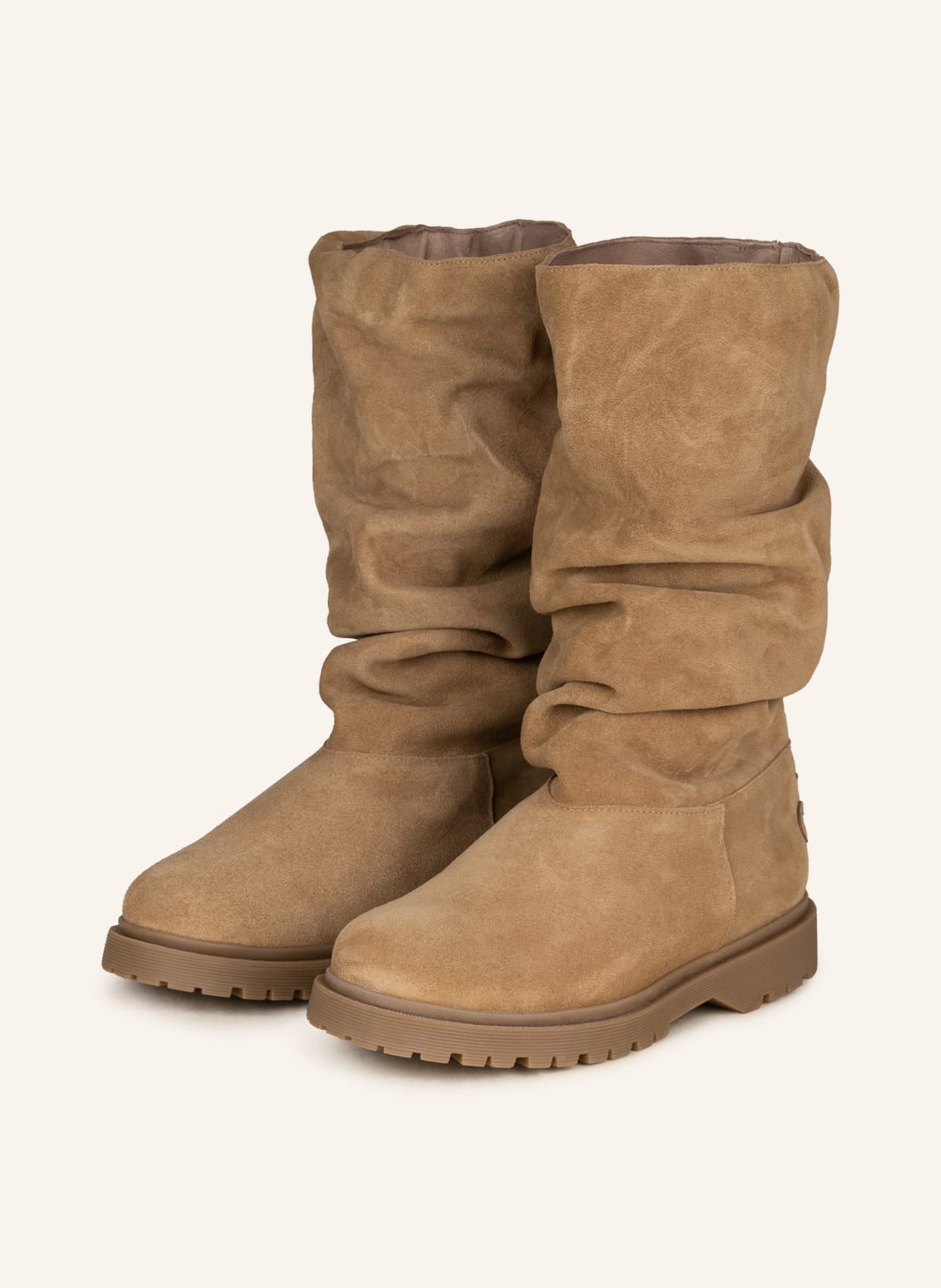 Image of Cha Stiefel Baggy Tall beige
