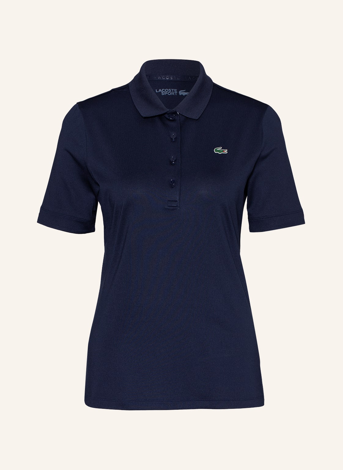 Image of Lacoste Funktions-Poloshirt Slim Fit blau