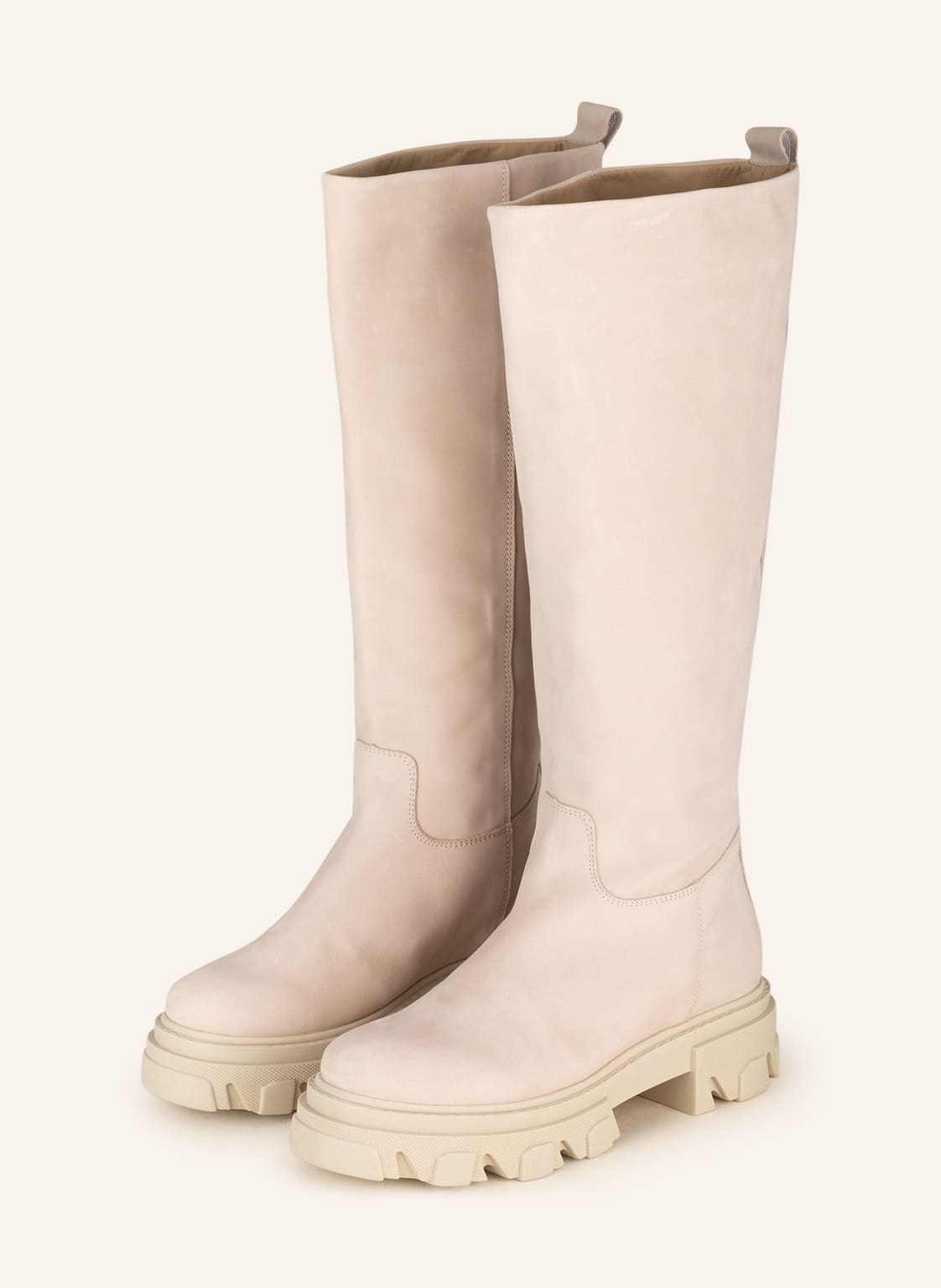 Image of Mrs & Hugs Plateau-Stiefel beige