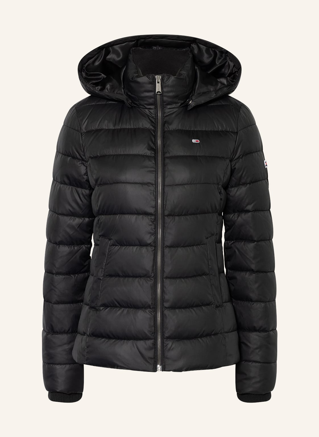 Image of Tommy Jeans Steppjacke Mit Abnehmbarer Kapuze schwarz