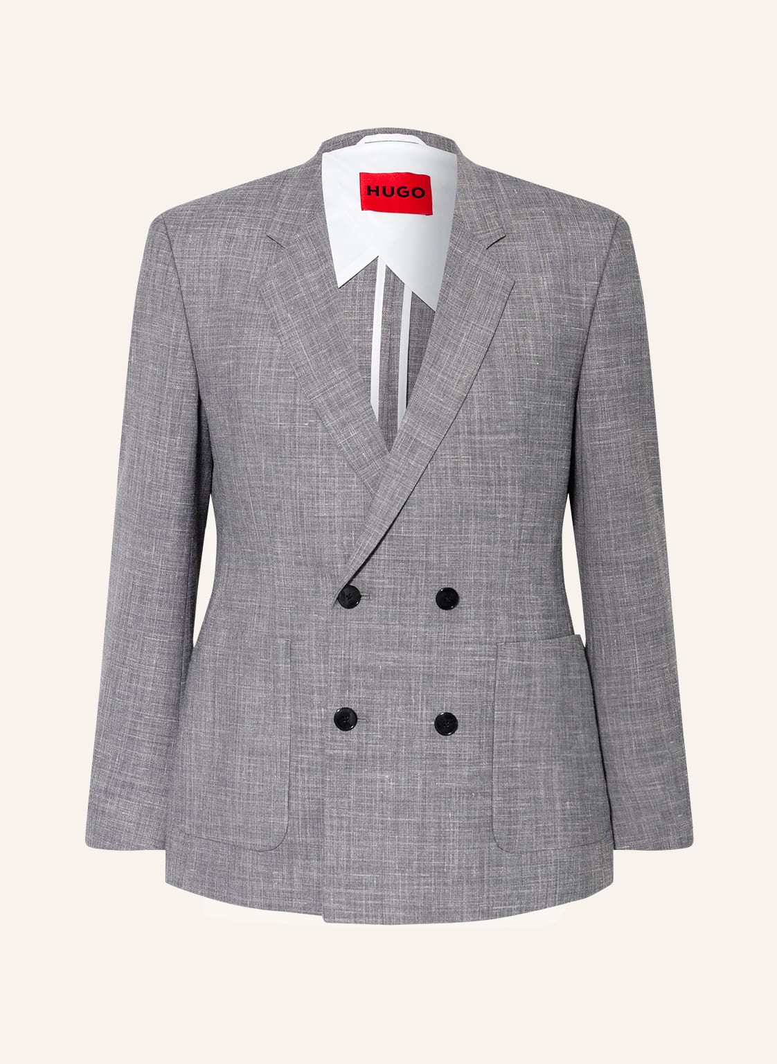 Image of Hugo Anzugsakko Henry Slim Fit grau