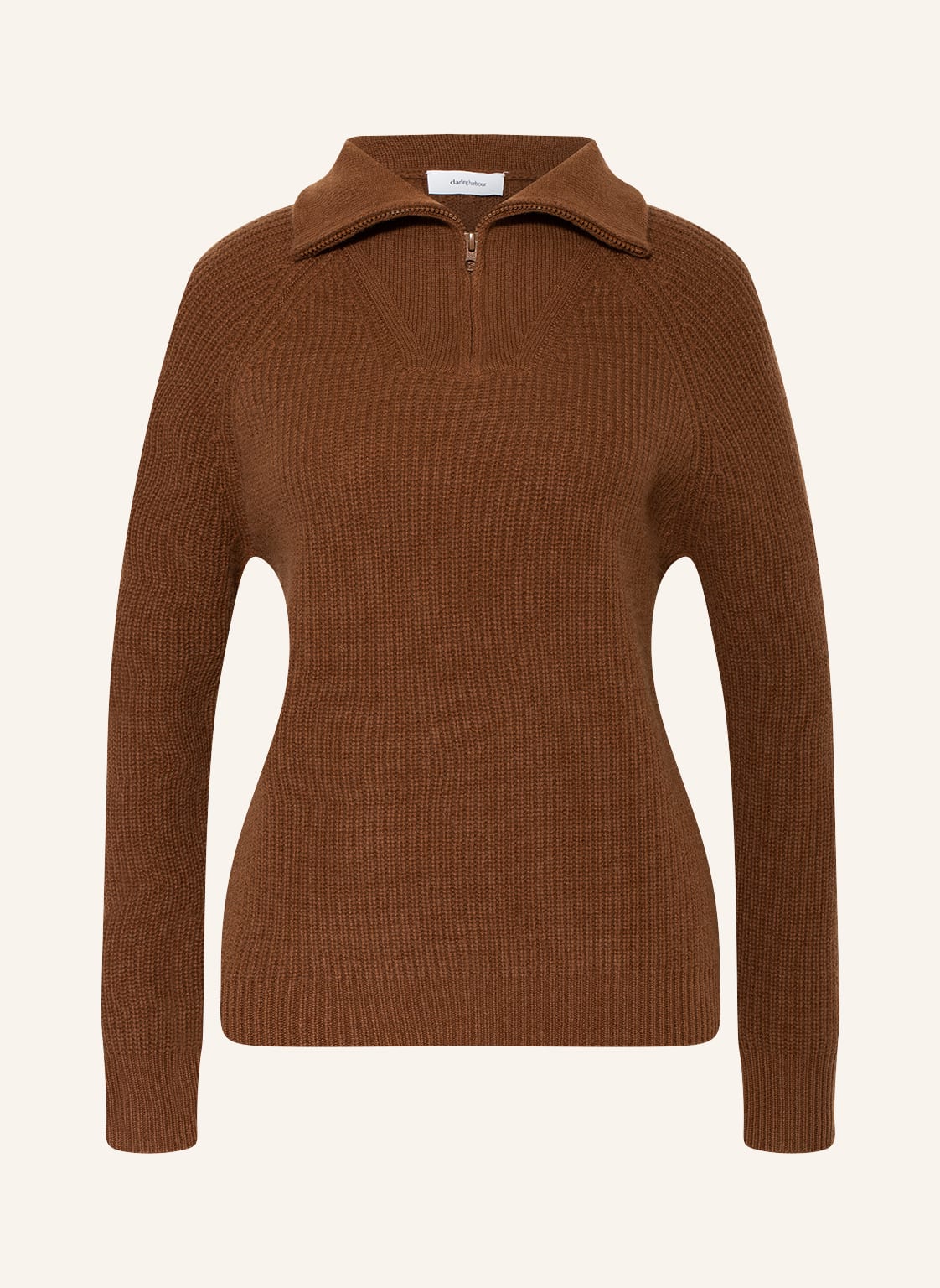 Image of Darling Harbour Troyer Mit Cashmere braun