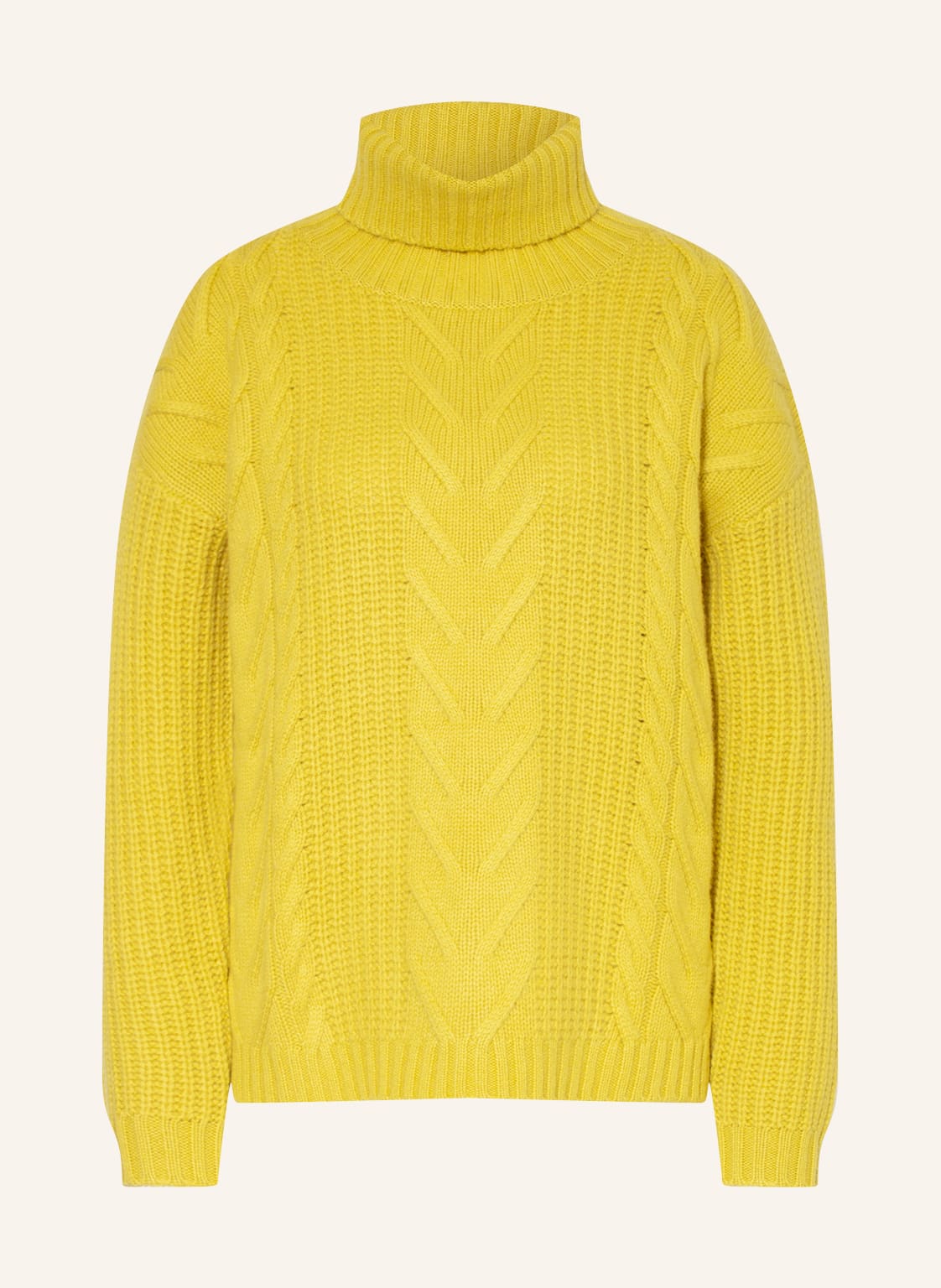 Image of Darling Harbour Rollkragenpullover Mit Cashmere gruen