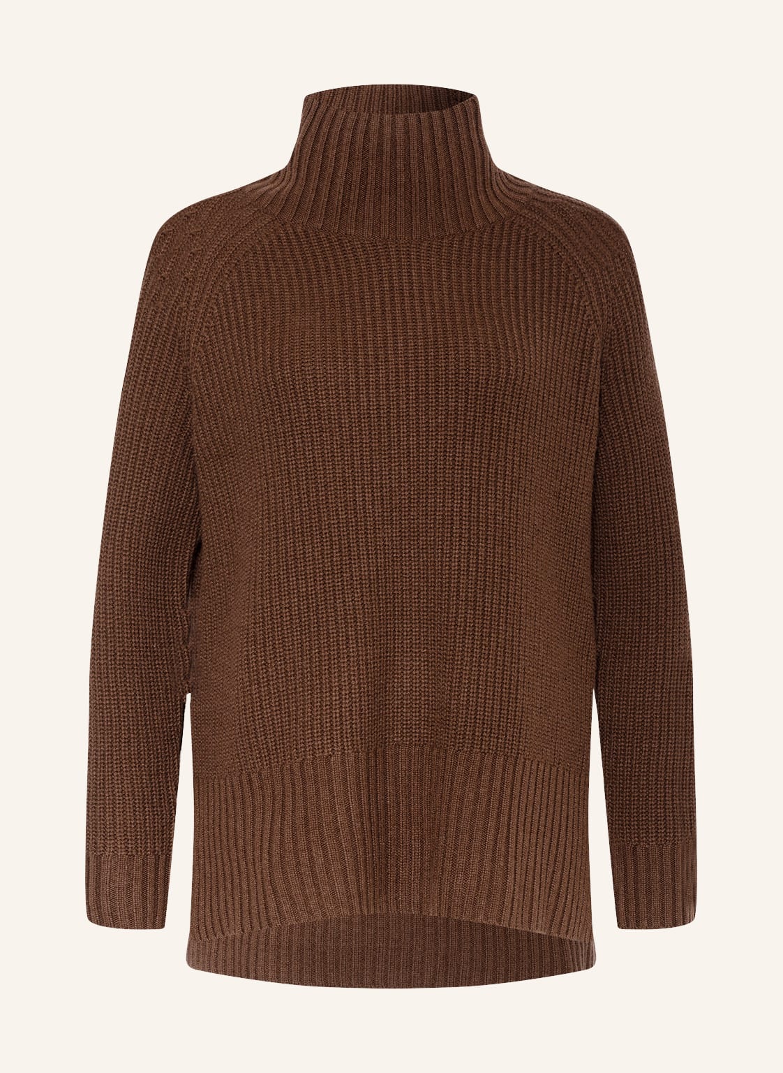 Image of Darling Harbour Pullover Mit Cashmere braun