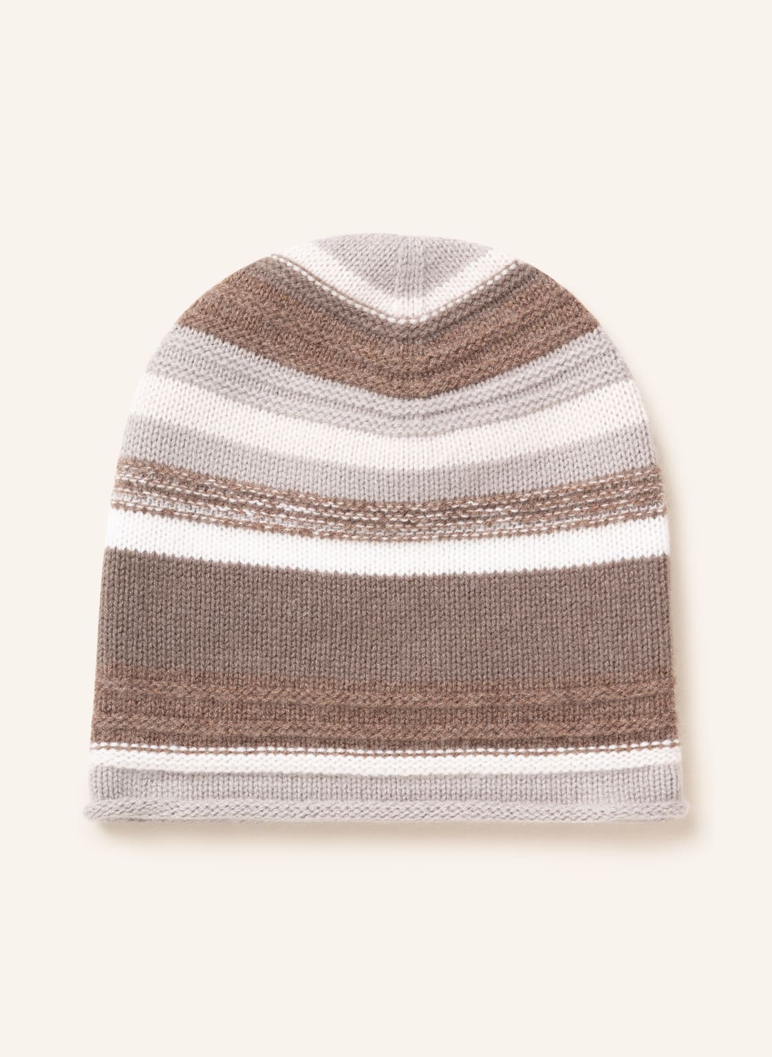 Image of Darling Harbour Mütze Mit Cashmere braun