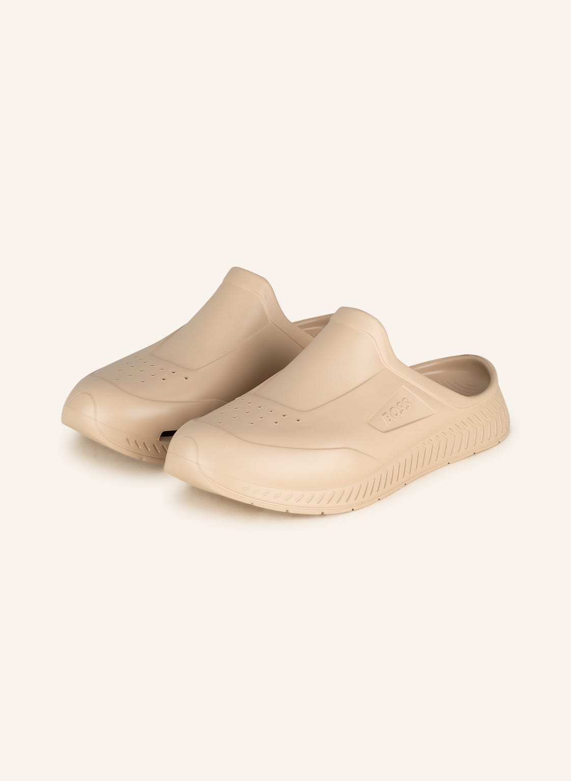 Image of Boss Pantoletten beige