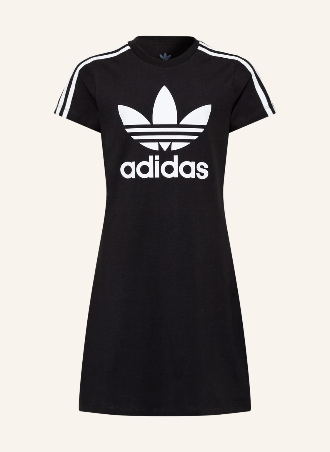 Image of Adidas Originals Jerseykleid Adicolor schwarz