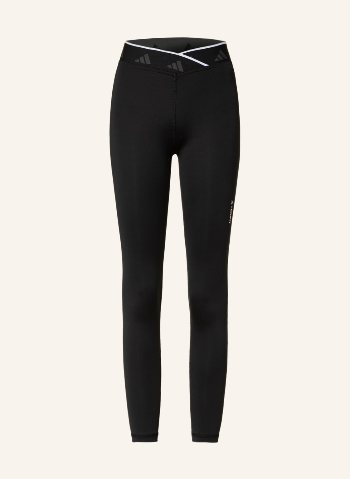 Image of Adidas Tights Techfit Mit Mesh schwarz