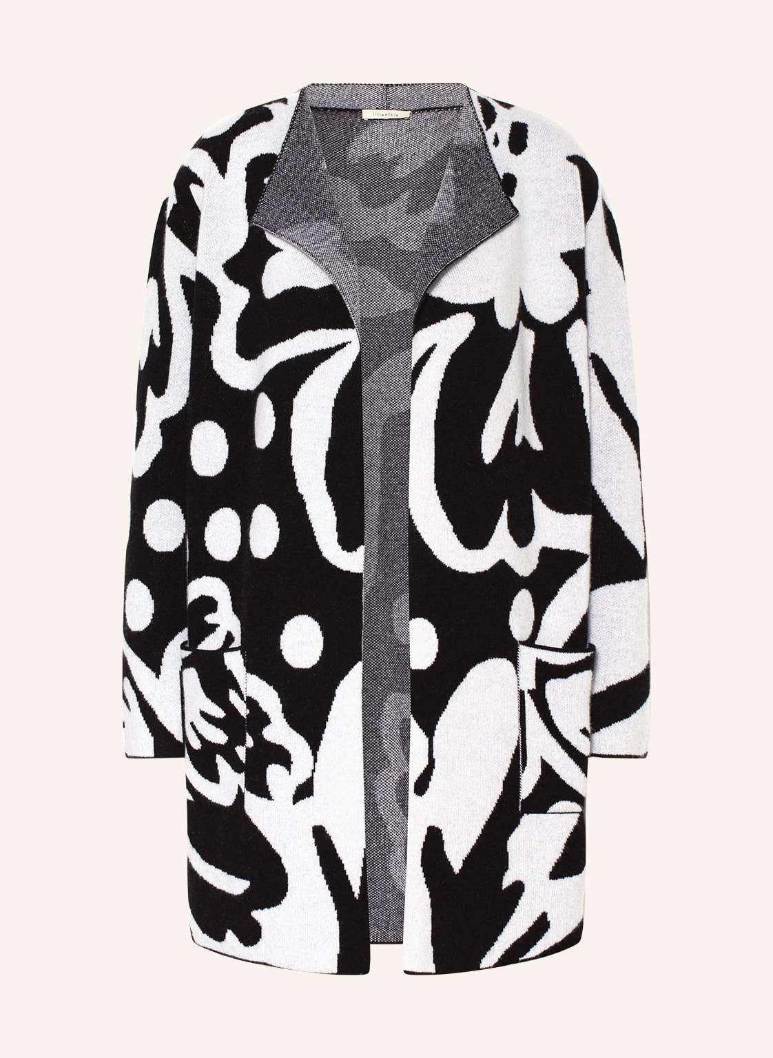 Image of Lilienfels Strickhülle Mit Cashmere schwarz