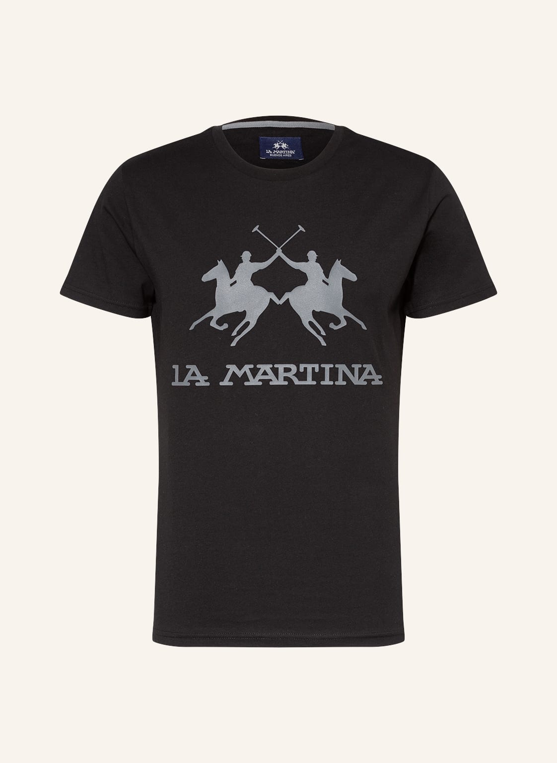 Image of La Martina T-Shirt schwarz
