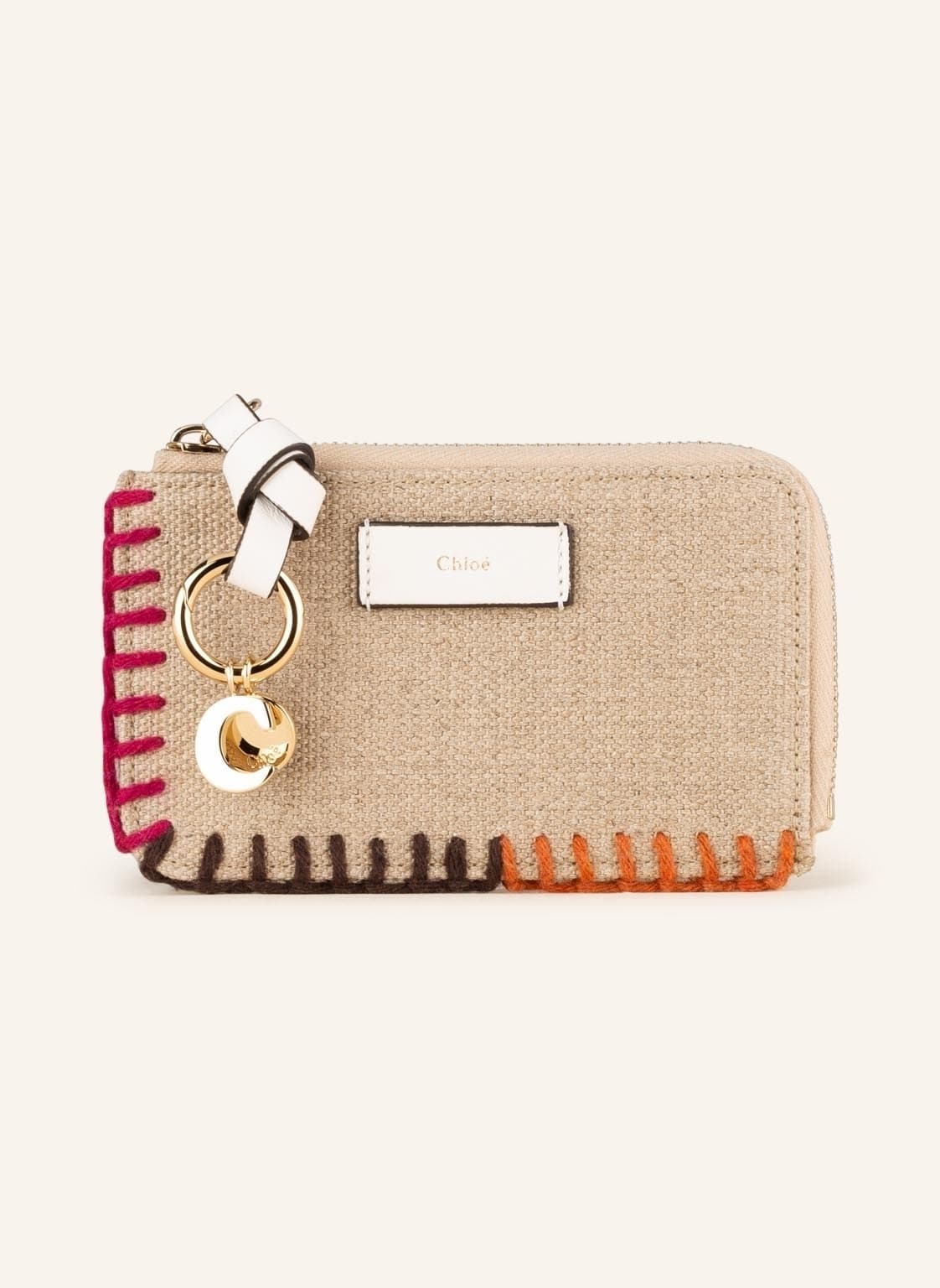 Image of Chloé Münzetui beige