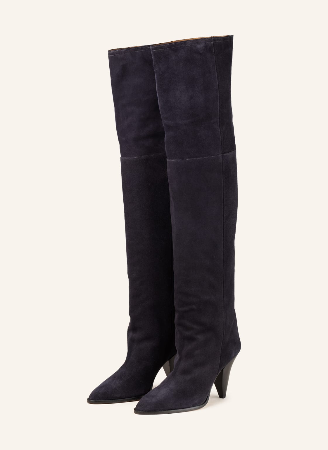 Image of Isabel Marant Overknee-Stiefel Riria schwarz