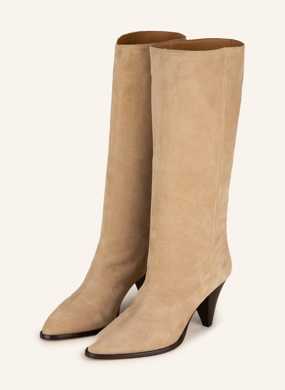 Image of Isabel Marant Stiefel Rouxy beige