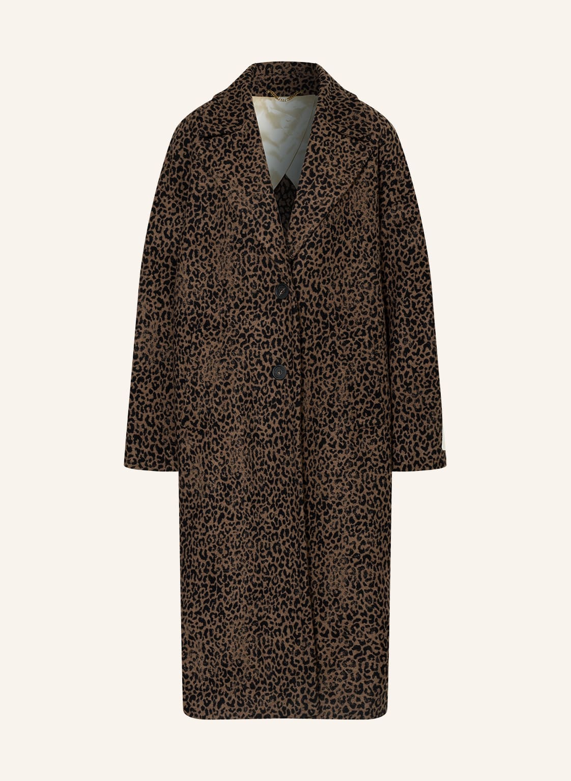 Image of Golden Goose Mantel Golden Cocoon schwarz