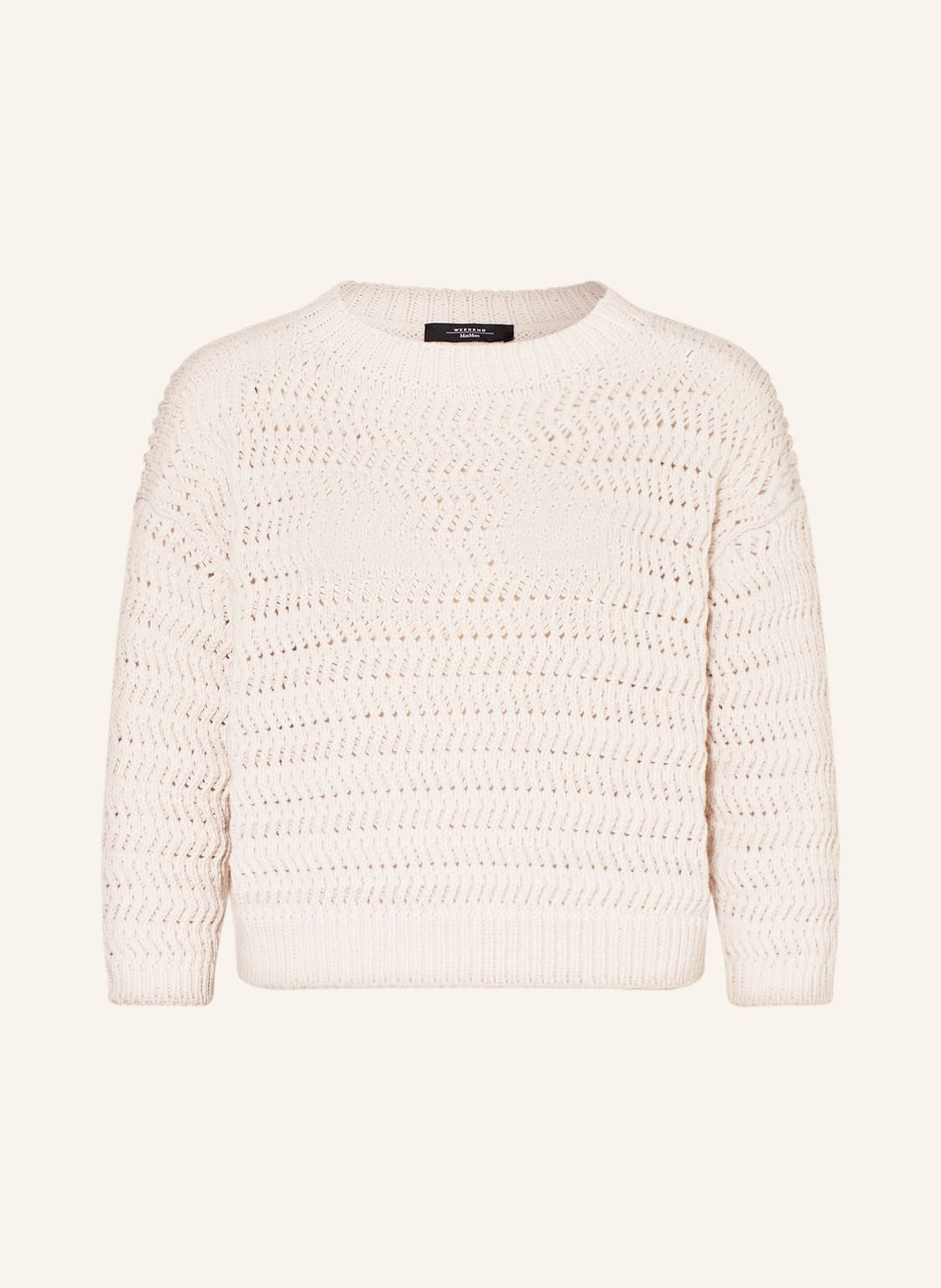 Image of Weekend Maxmara Pullover Kirsch Mit 3/4-Arm weiss