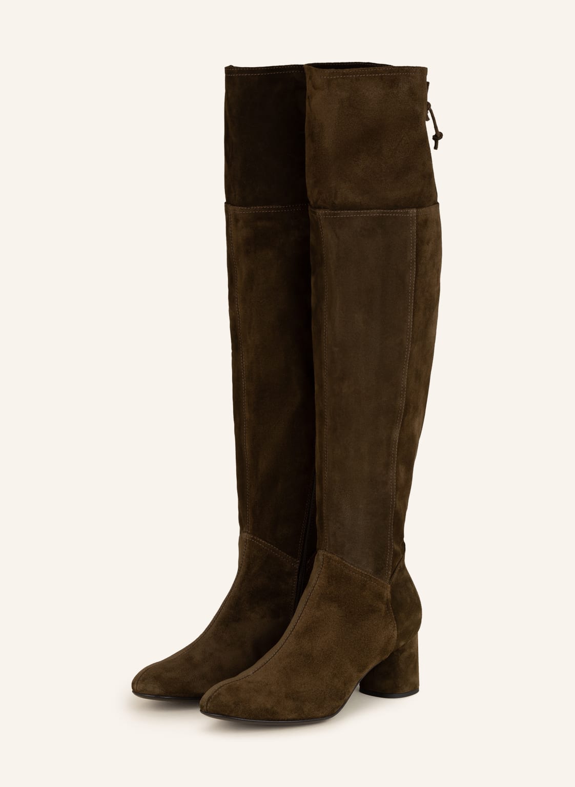 Image of Agl Overknee-Stiefel Scarlet gruen