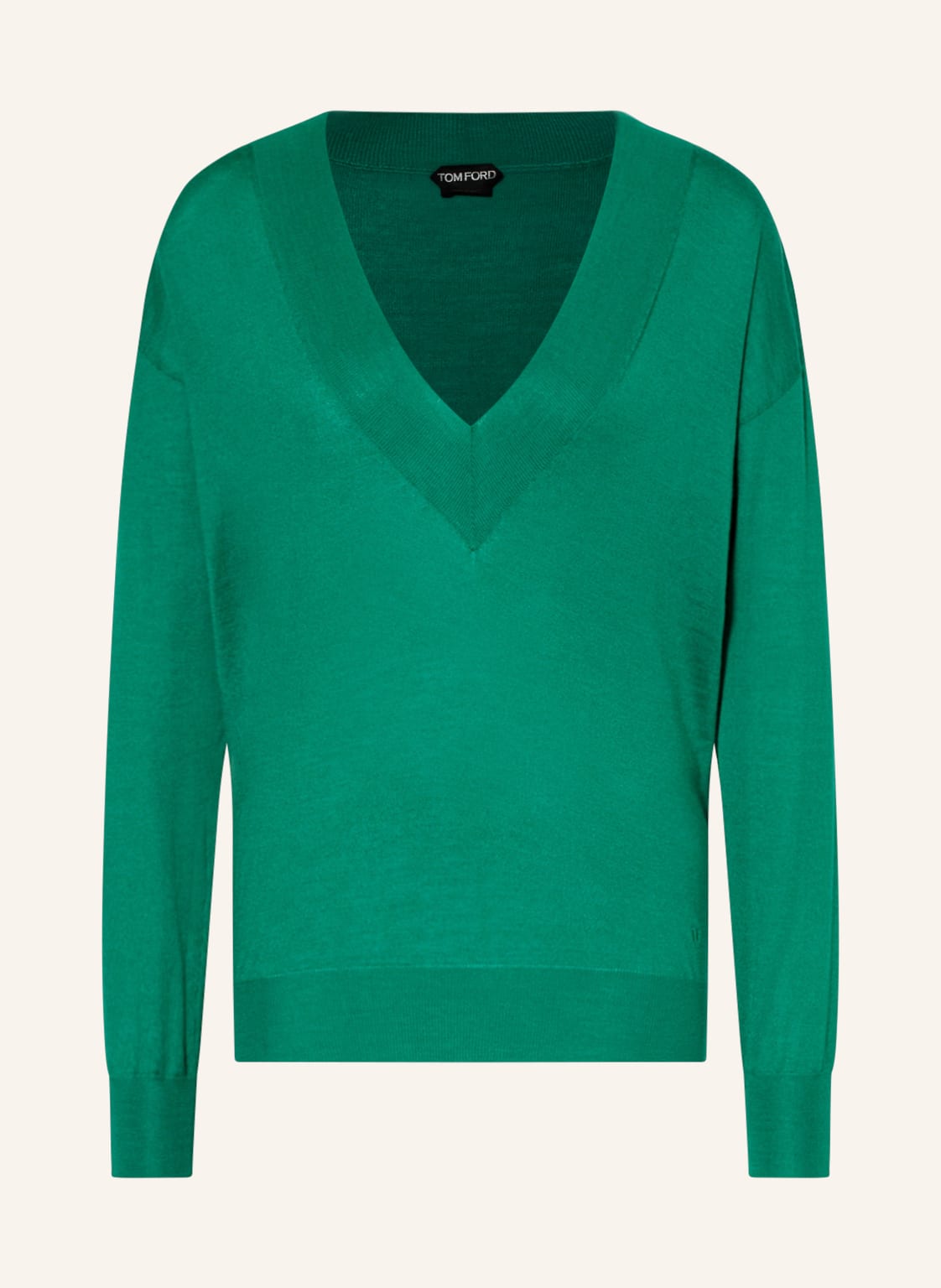 Image of Tom Ford Cashmere-Pullover gruen