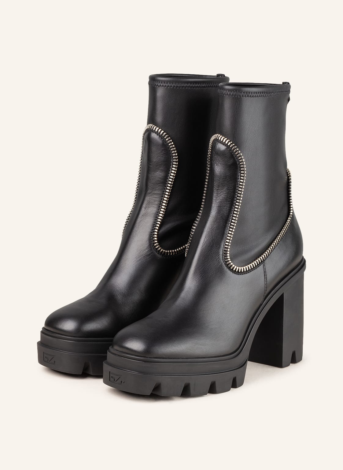 Image of Giuseppe Zanotti Design Plateau-Boots Cubalibre schwarz