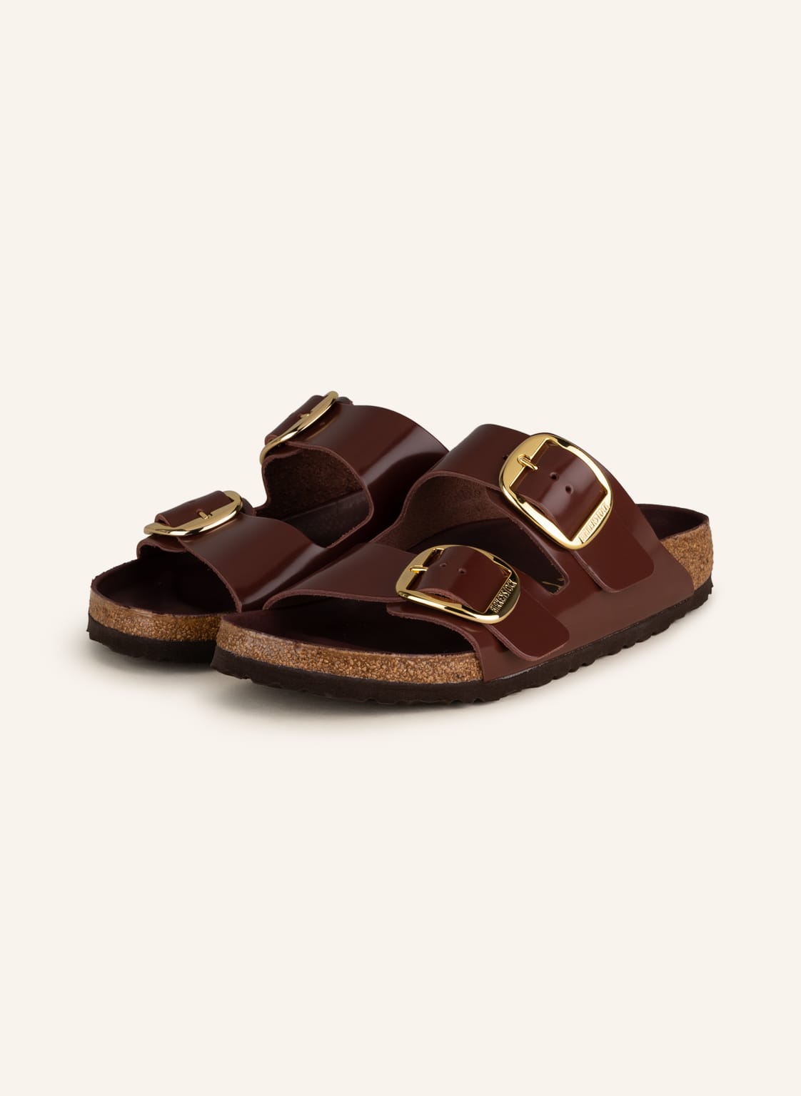 Birkenstock Pantoletten Arizona Big Buckle rot